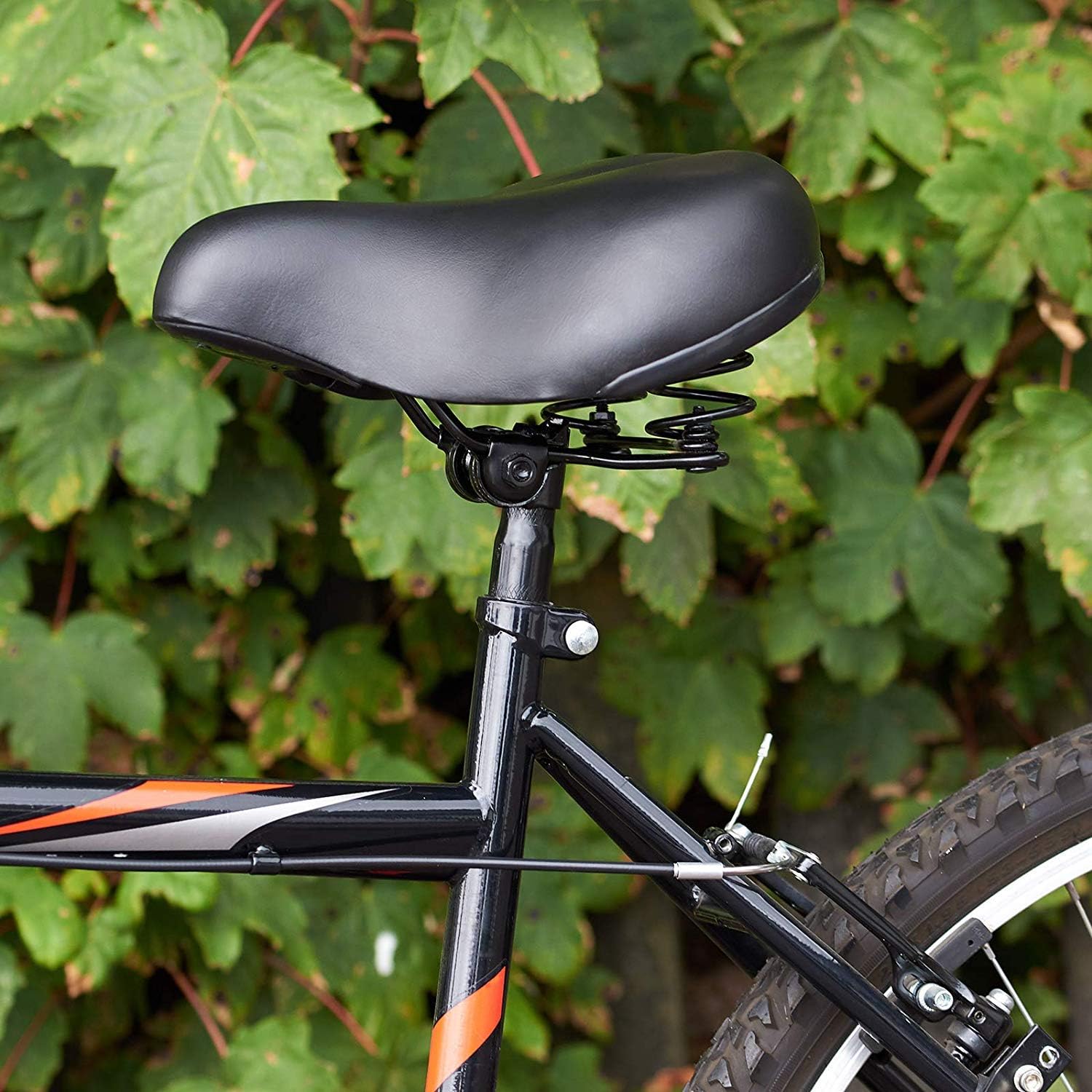 Sillín Bicicleta Extragrande Marrón