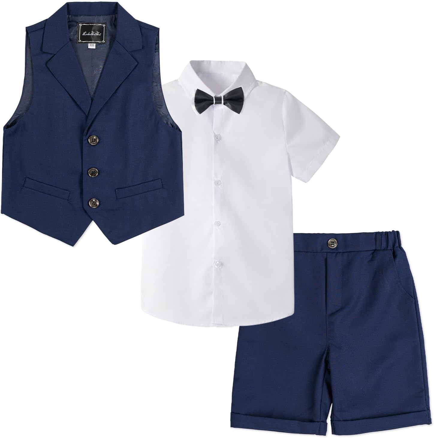 Traje Corto Niños 4 Piezas
