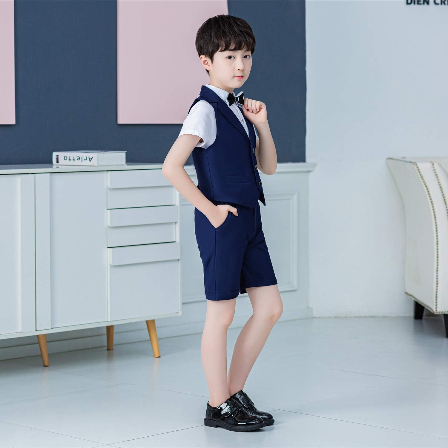 Traje Corto Niños 4 Piezas