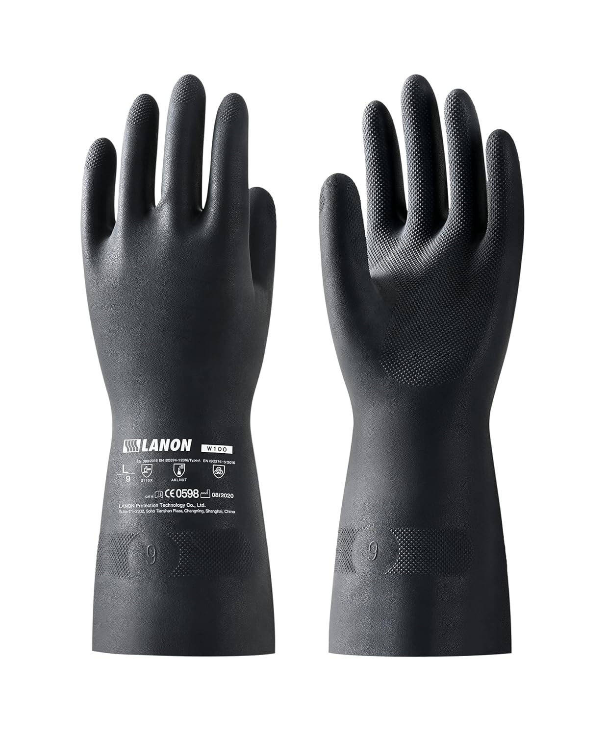 Guantes de látex LANON XL 30cm