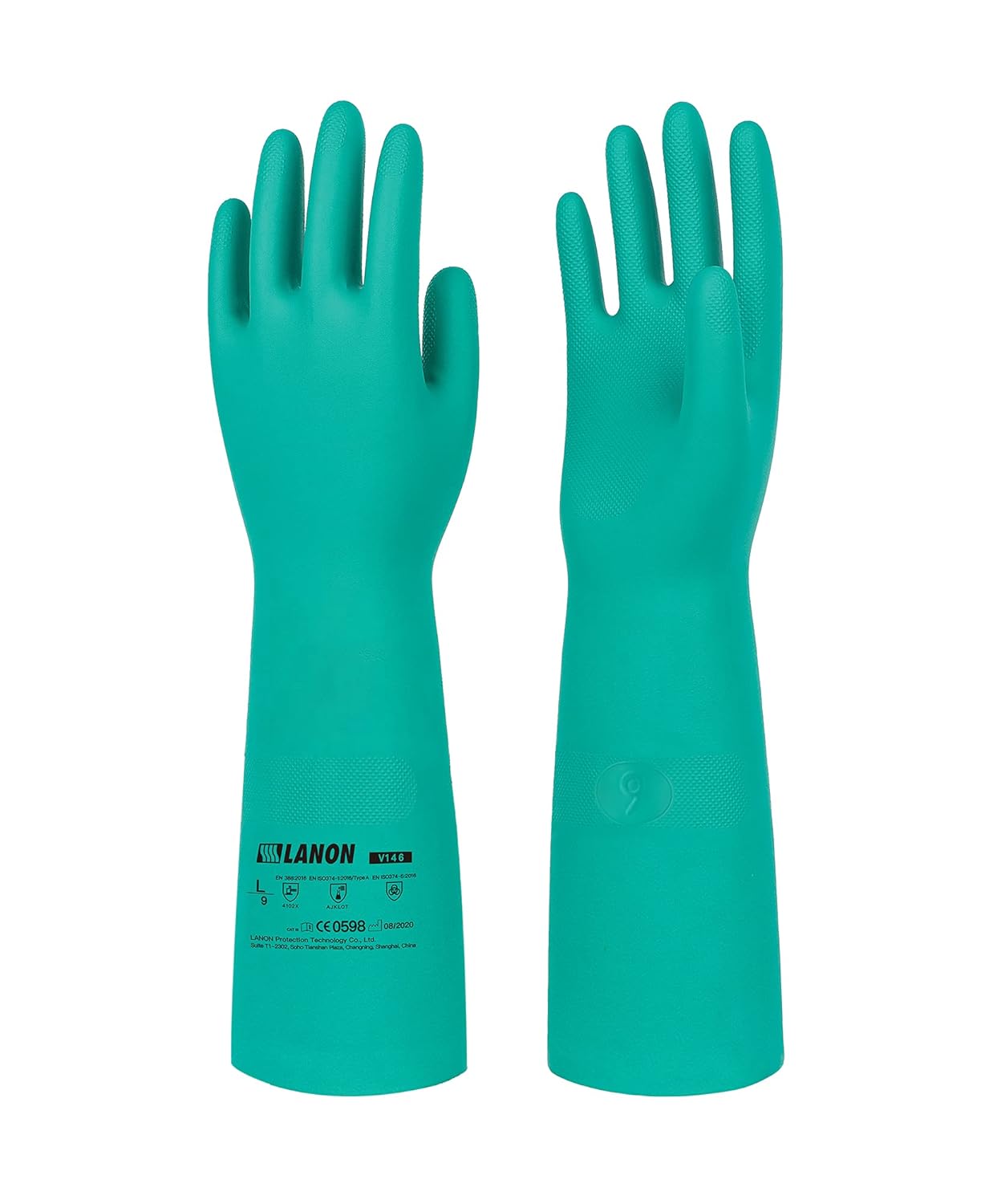 Guantes Nitrilo XL Protección alta