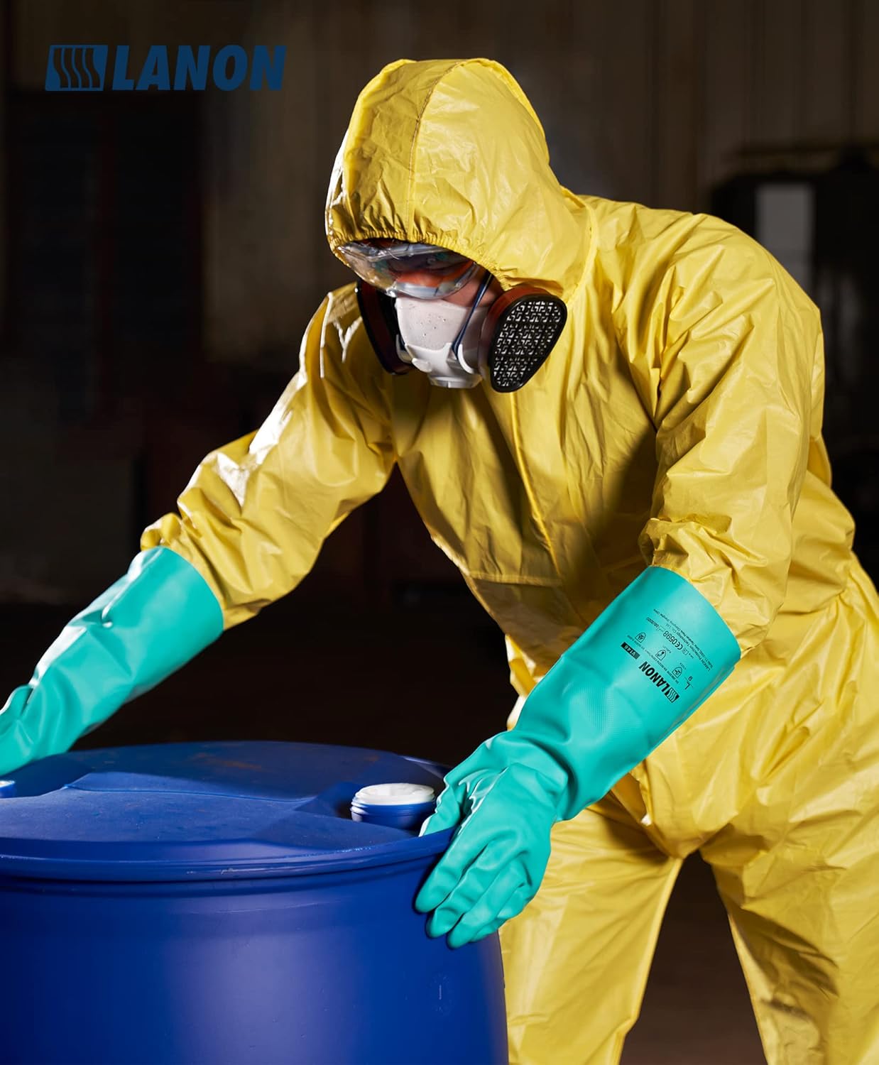 Guantes Nitrilo XL Protección alta