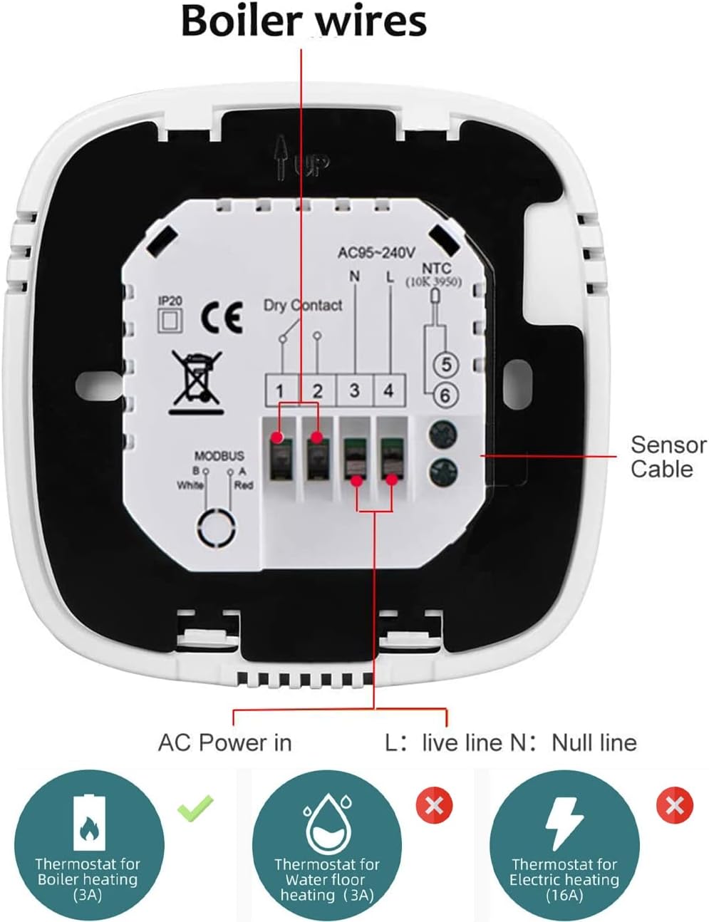Termostato WiFi para Caldera
