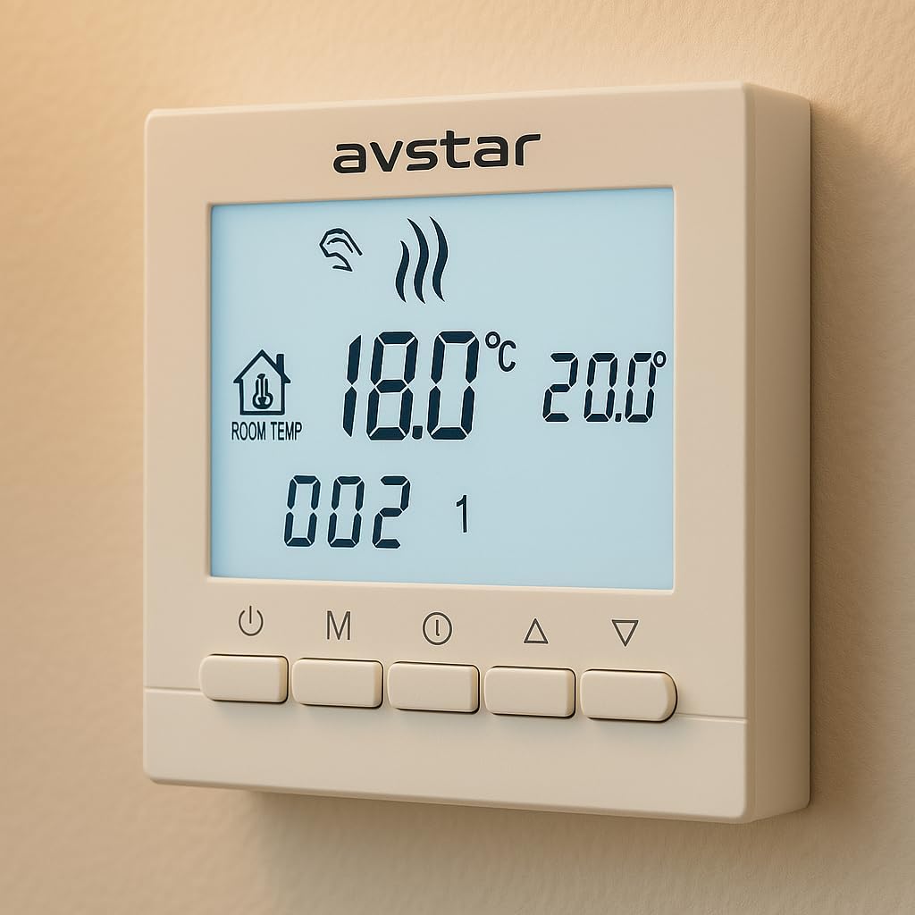 Termostato Digital AVStar Blanco