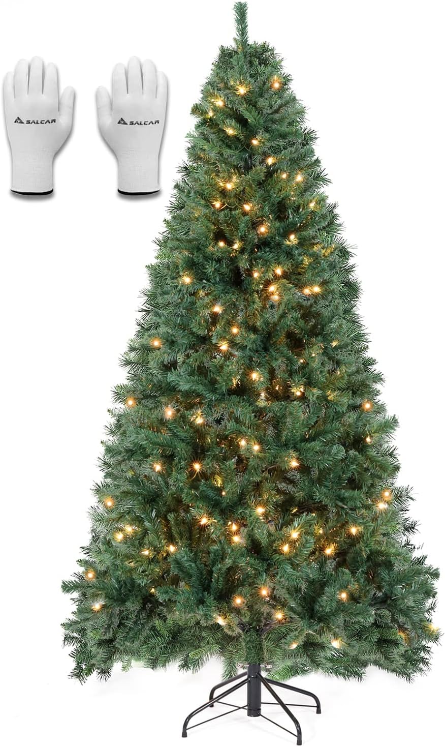 Árbol de Navidad 210 cm Luces