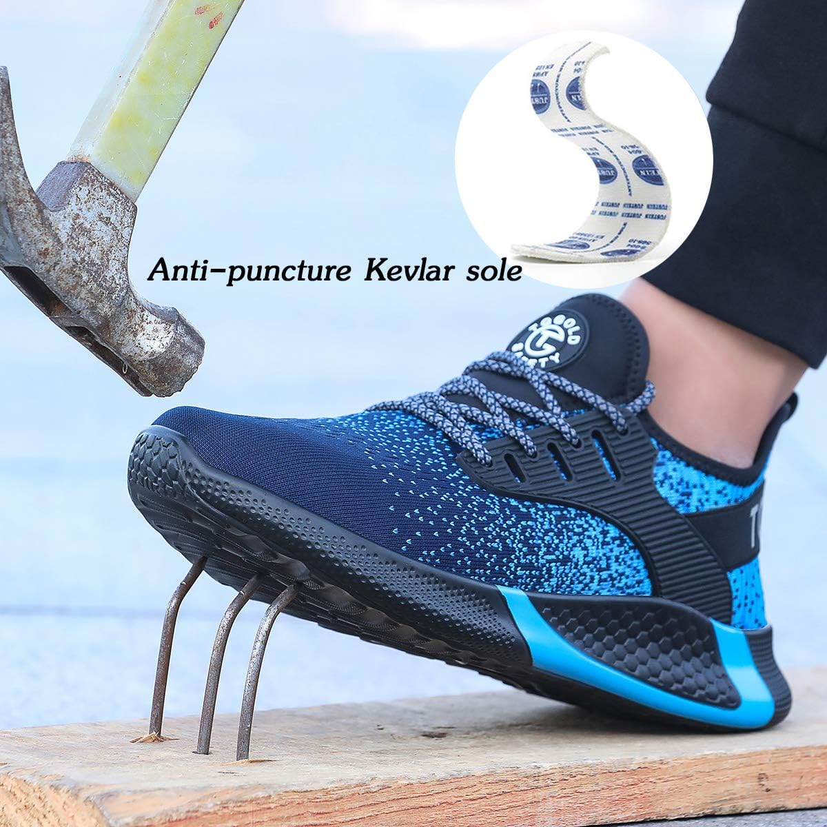 Zapatos de Seguridad TQGold 37 EU