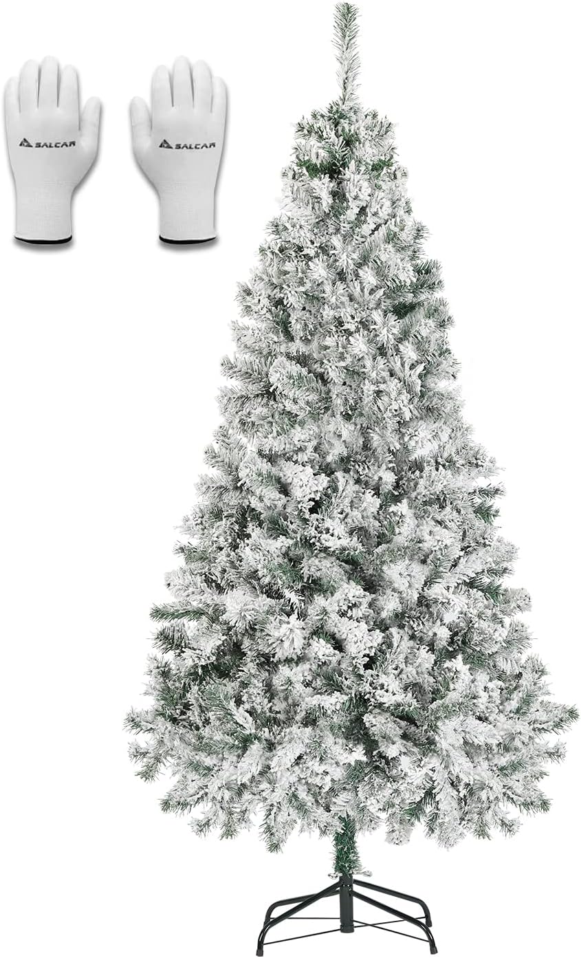 Árbol de Navidad Nevado 210 cm