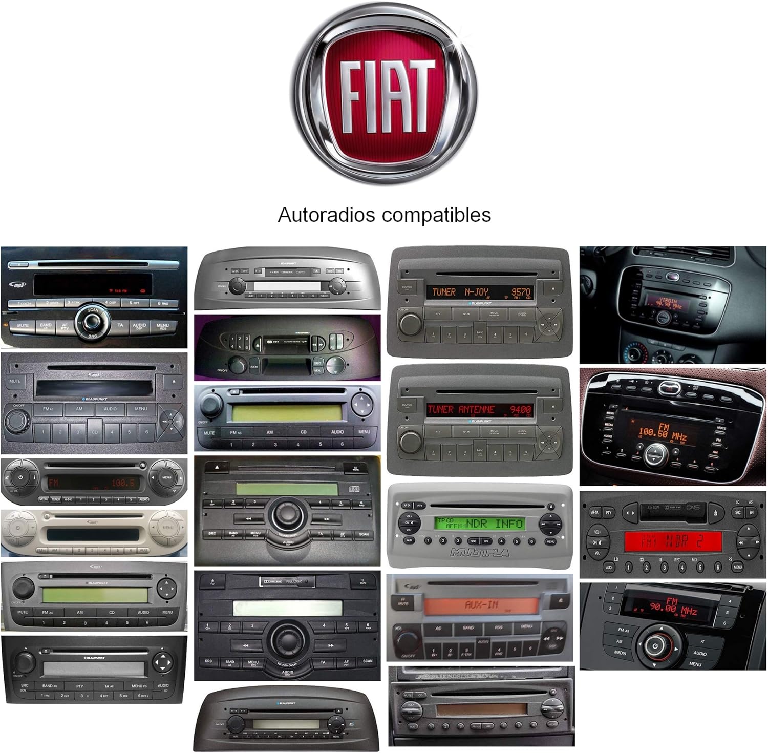 Interfaz USB para Coche Alfa FIAT