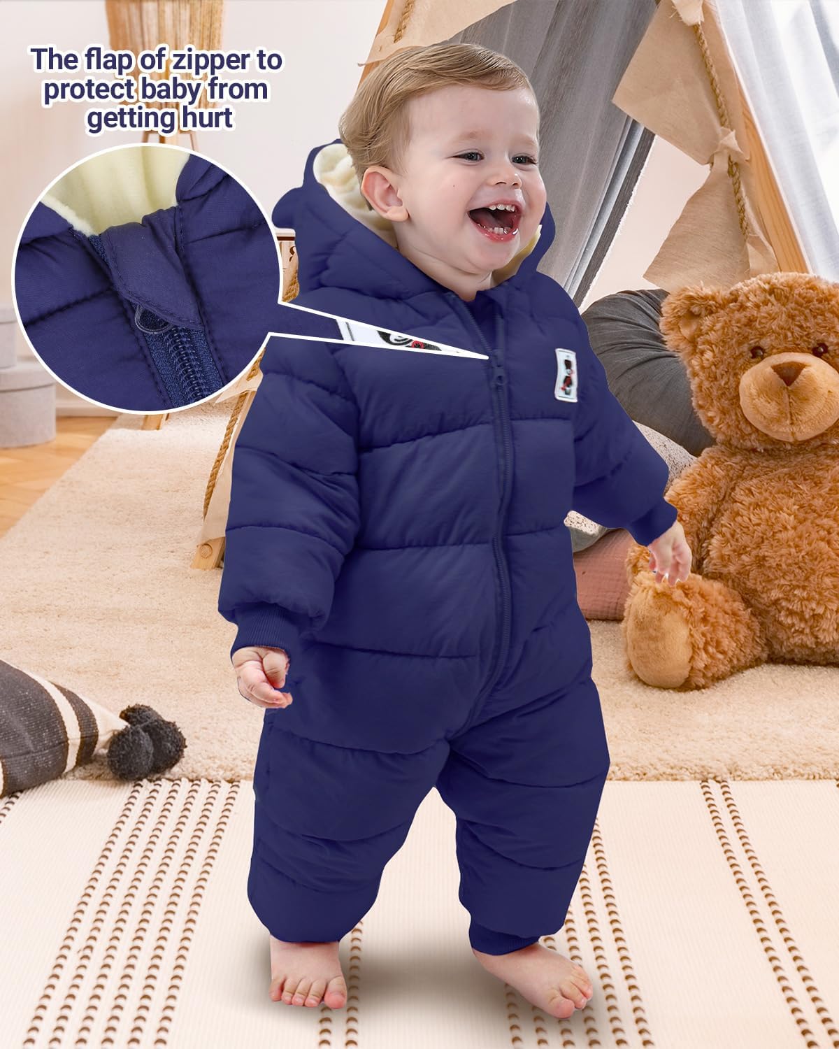 Mameluco Bebé Invierno 0-3M