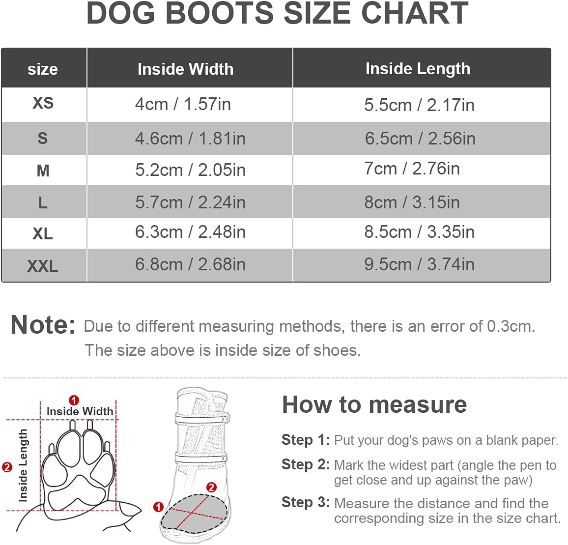 Botas Impermeables para Perros
