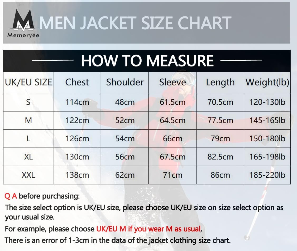 Chaqueta Impermeable para Hombres