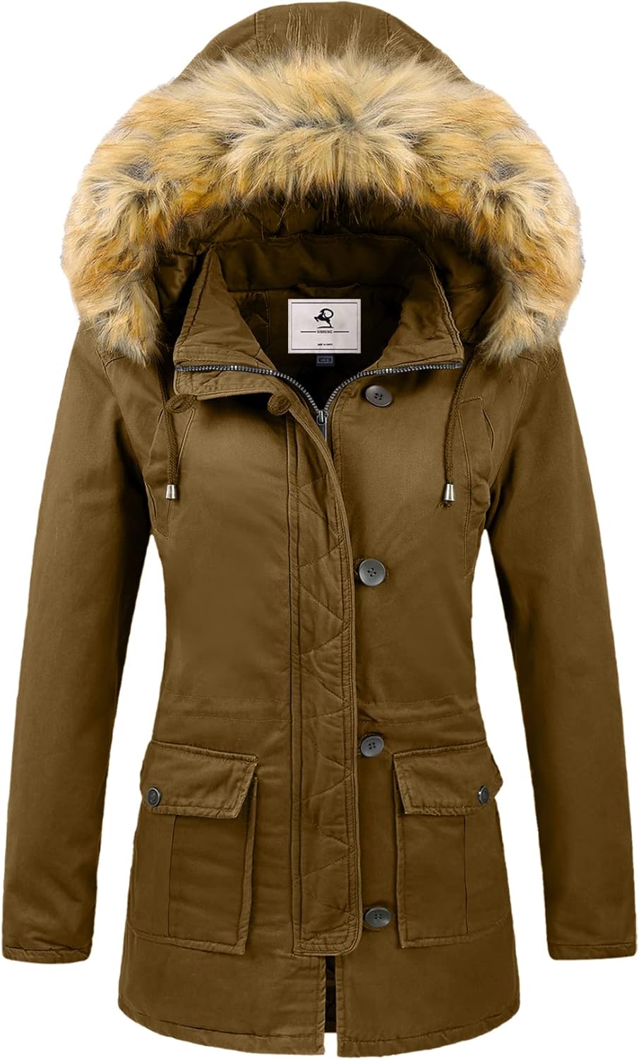 Parka Invierno Mujer Cálida