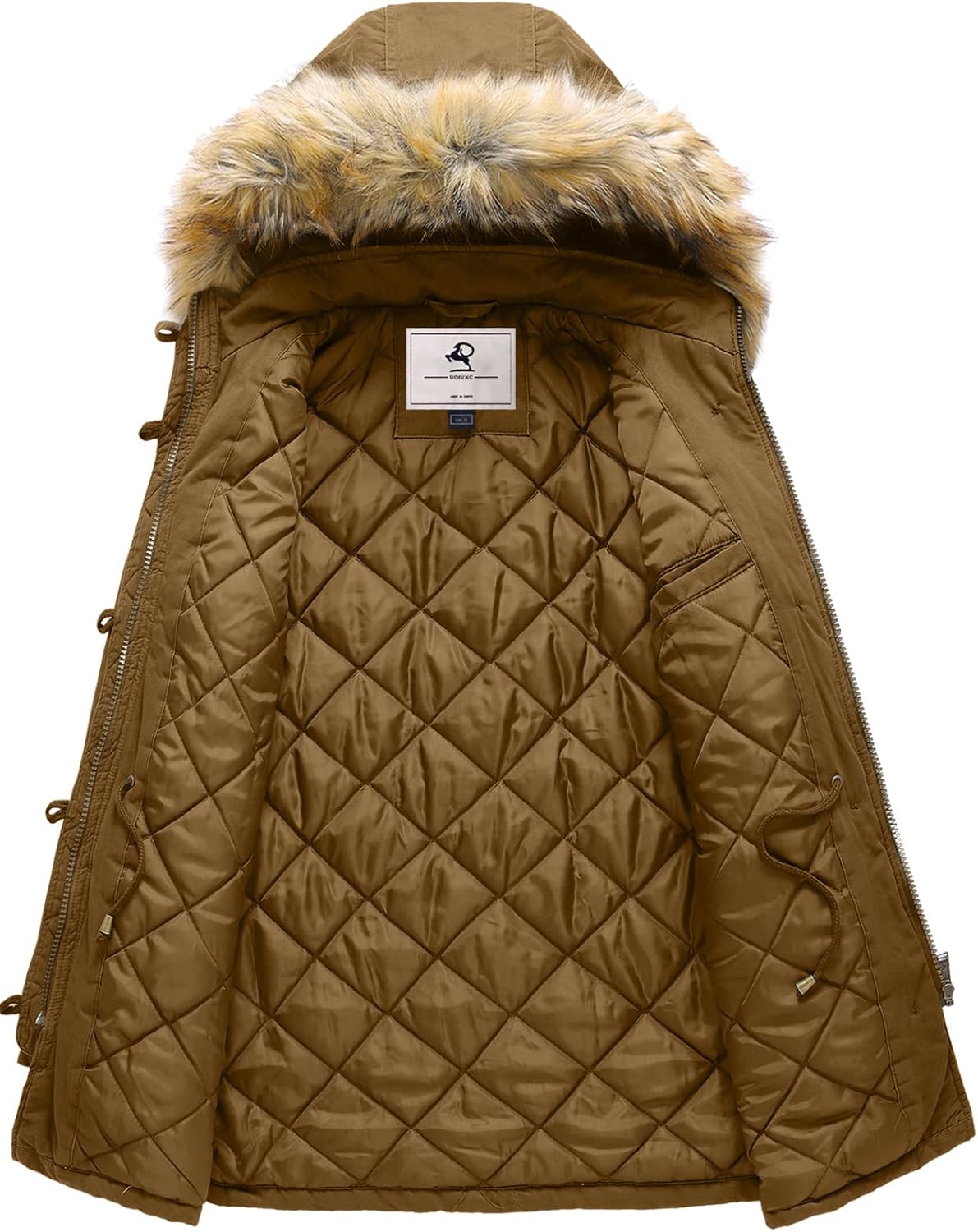 Parka Invierno Mujer Cálida