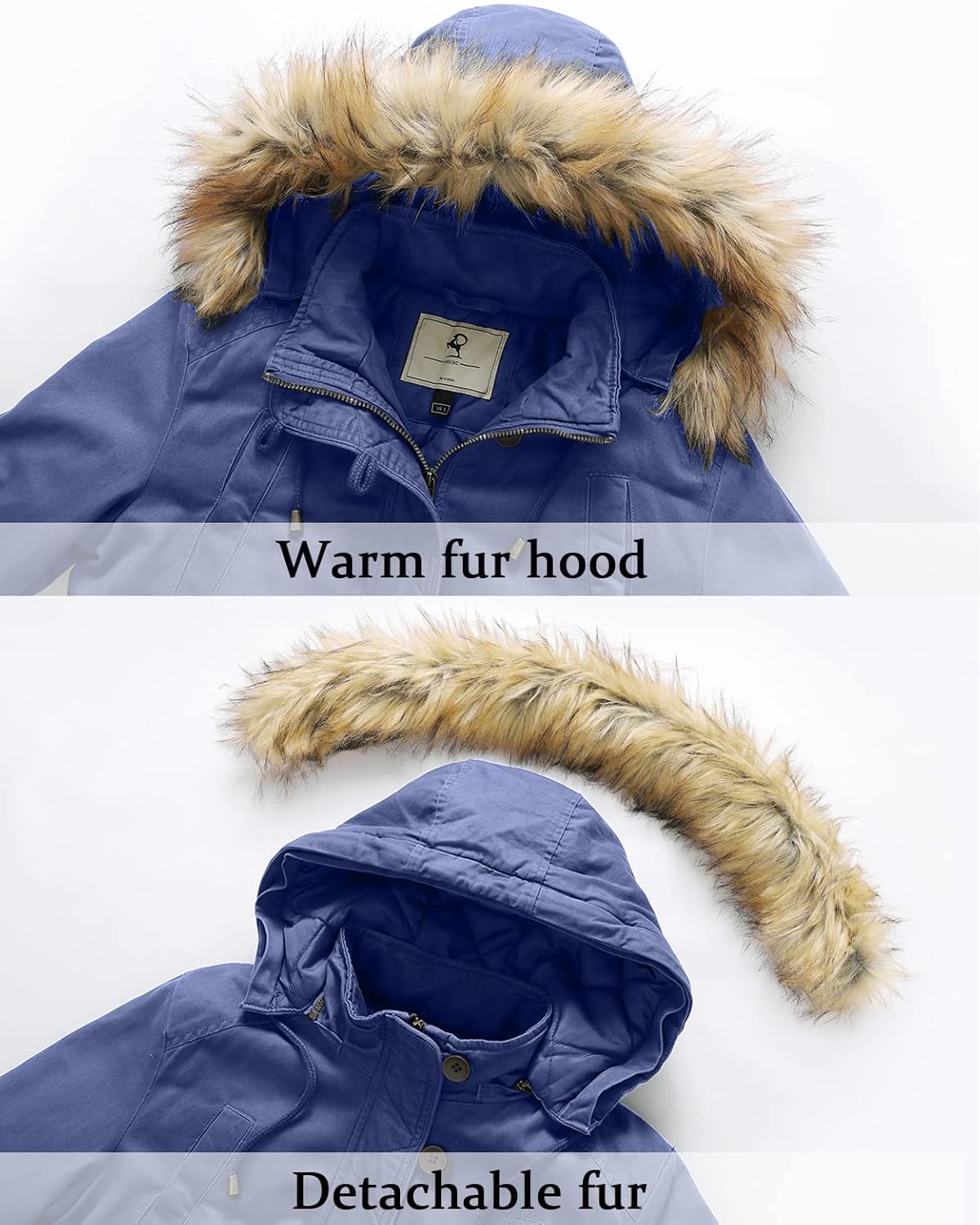 Parka Invierno Mujer Impermeable