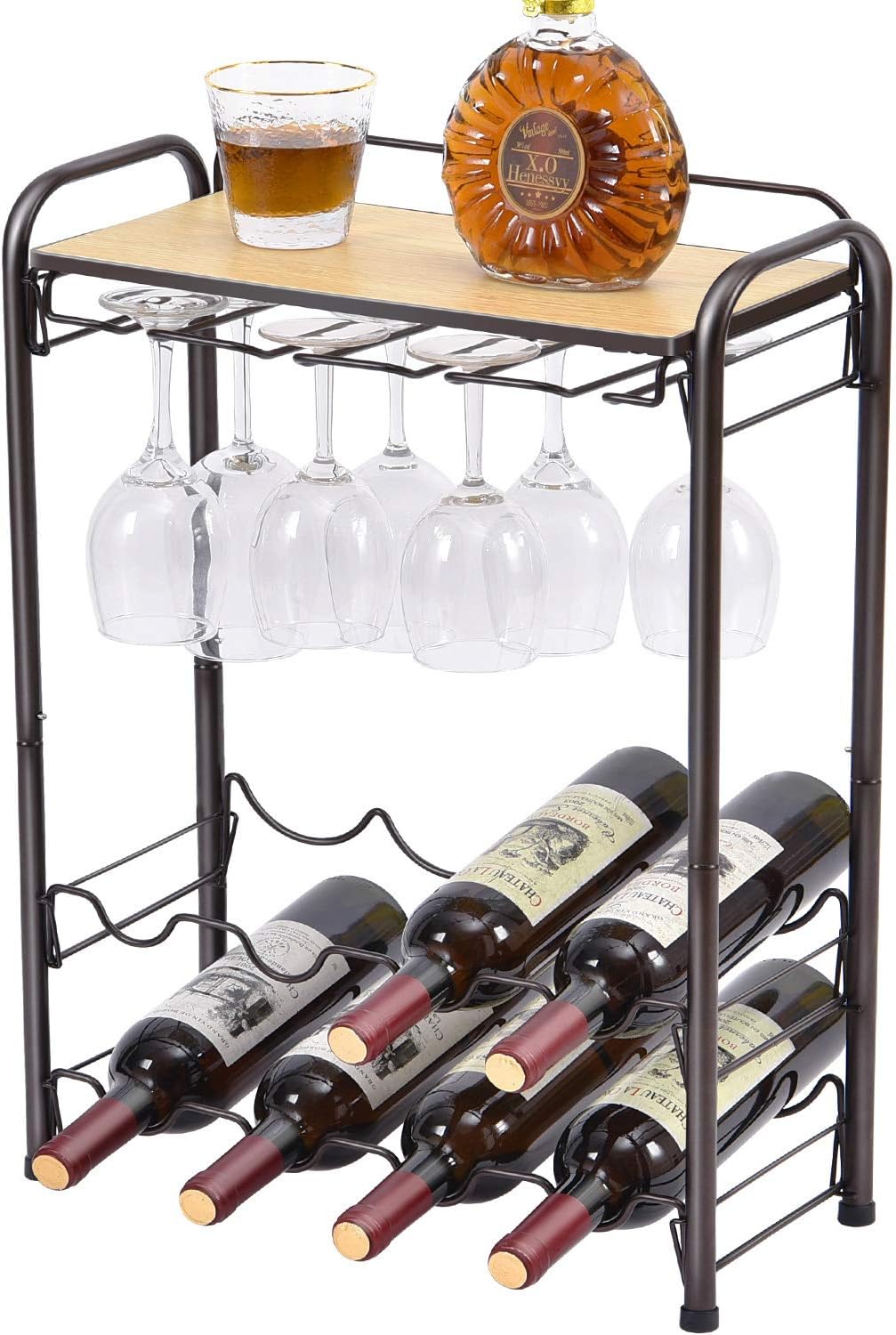 Estante de Vino Burdeos 8 Botellas