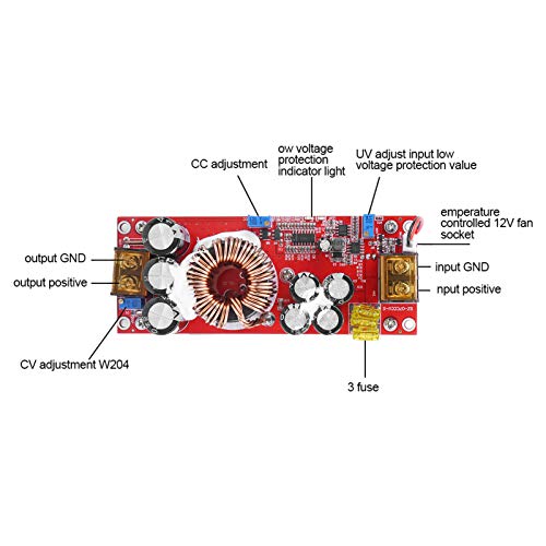 Convertidor DC-DC 10-60V 1500W