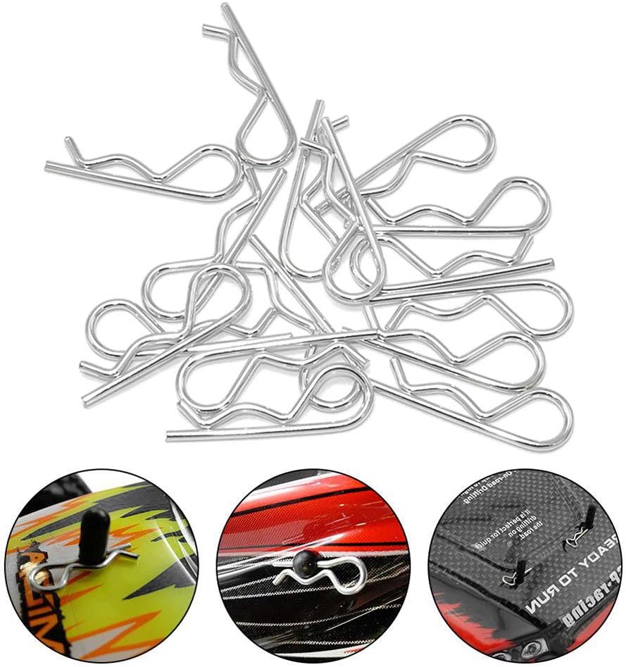Clip Tipo R para Coches RC 150pzs