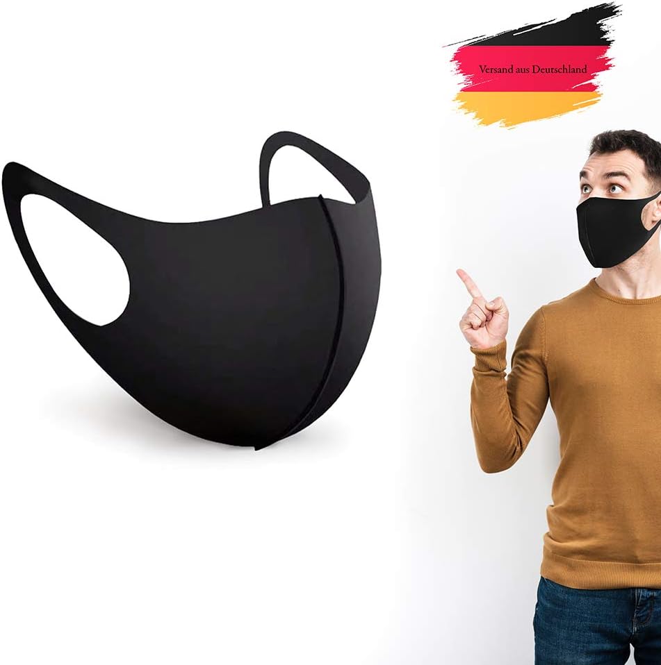 Mascarillas de Seda BartZart Negro