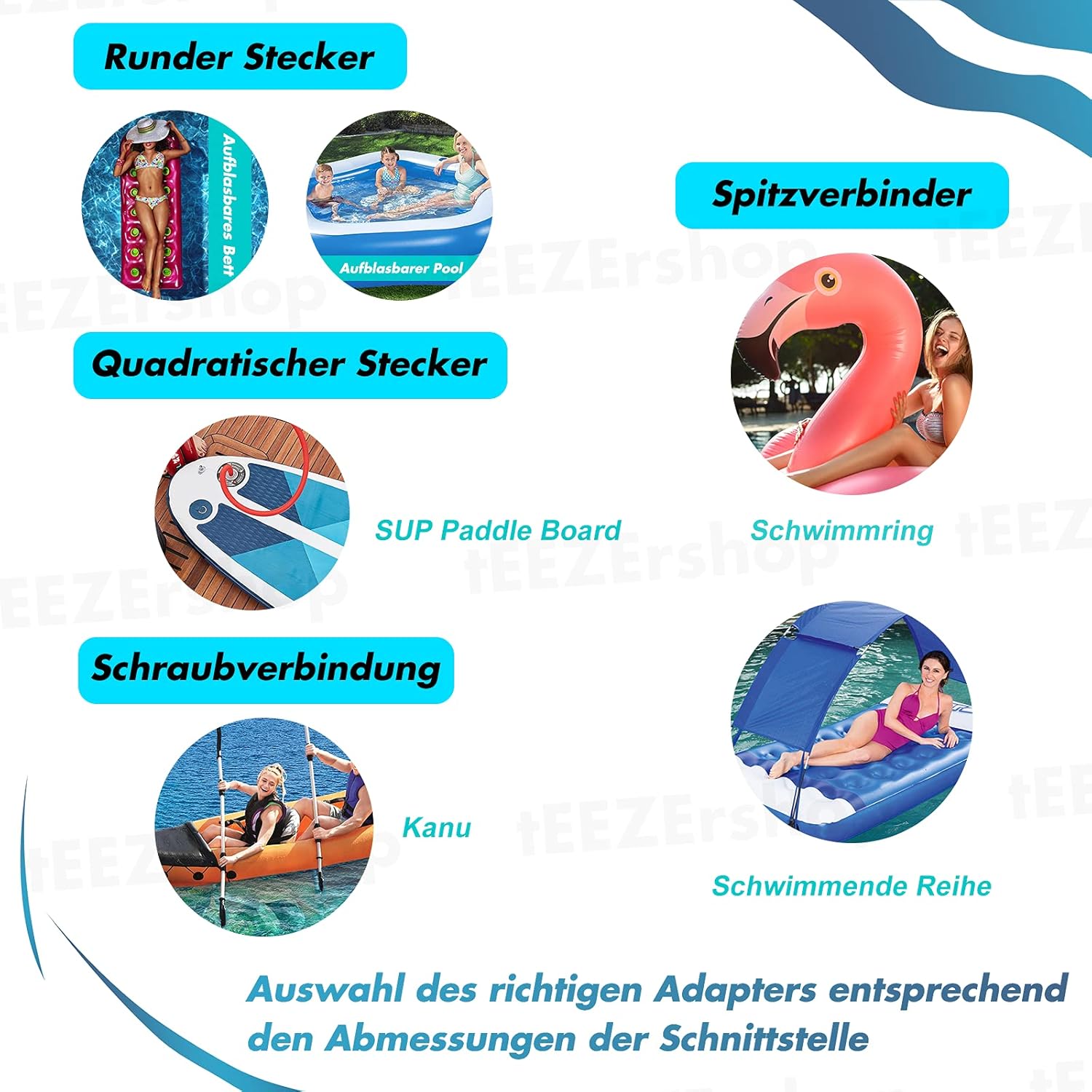 Adaptador Válvula Succión SUP