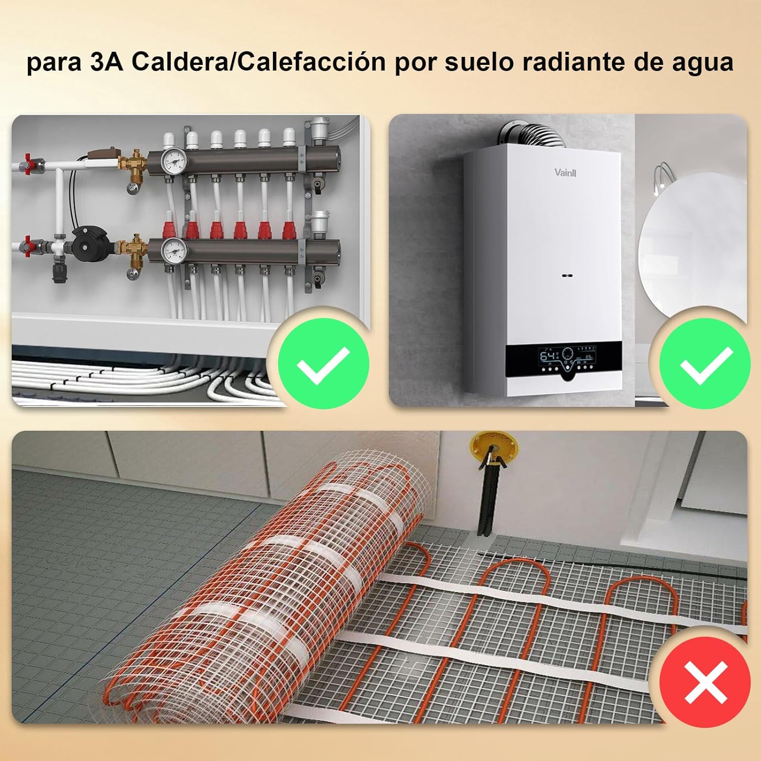 Termostato WiFi KETOTEK 3A