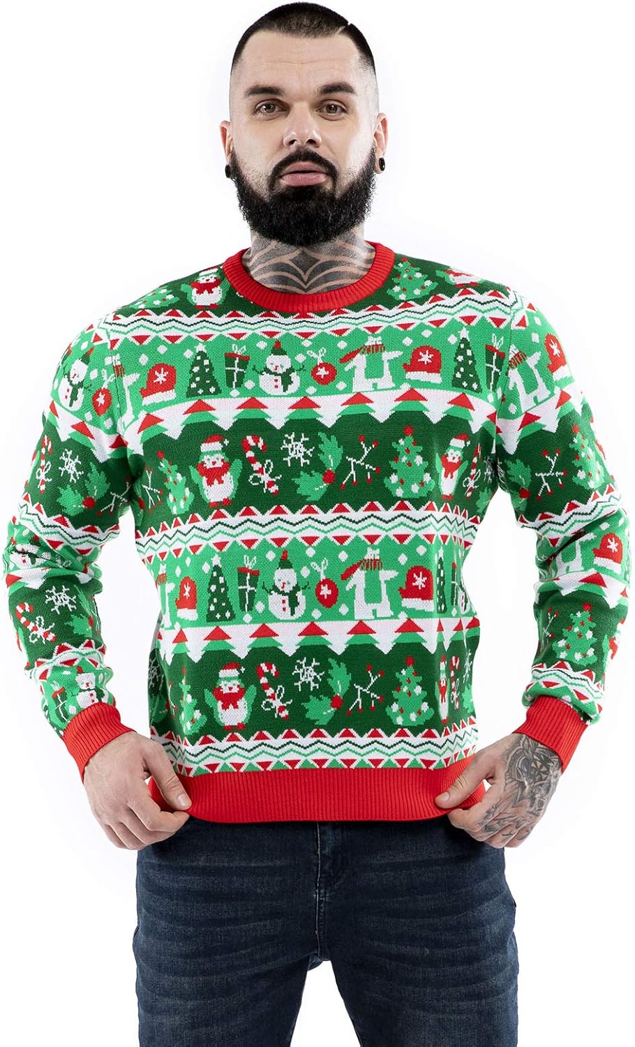 Jersey Navideño Feo para Hombre