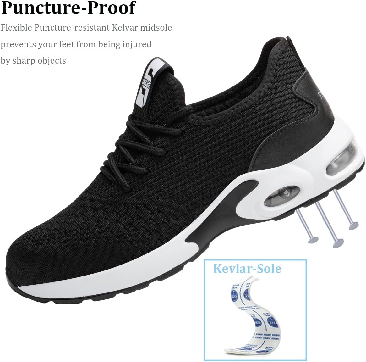 Zapatillas de Seguridad con Punta