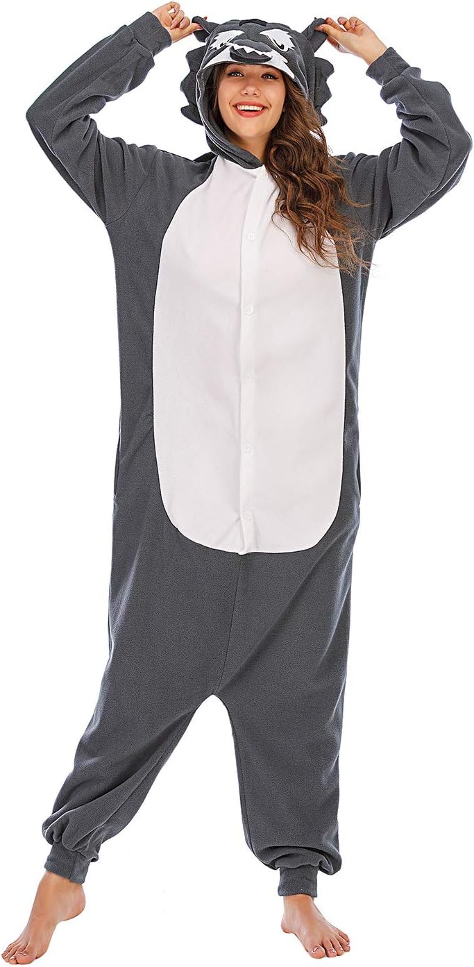 Pijama Lobo Unisexo Adulto