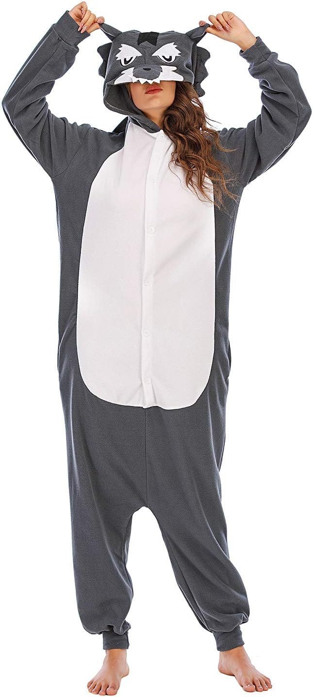 Pijama Lobo Unisexo Adulto