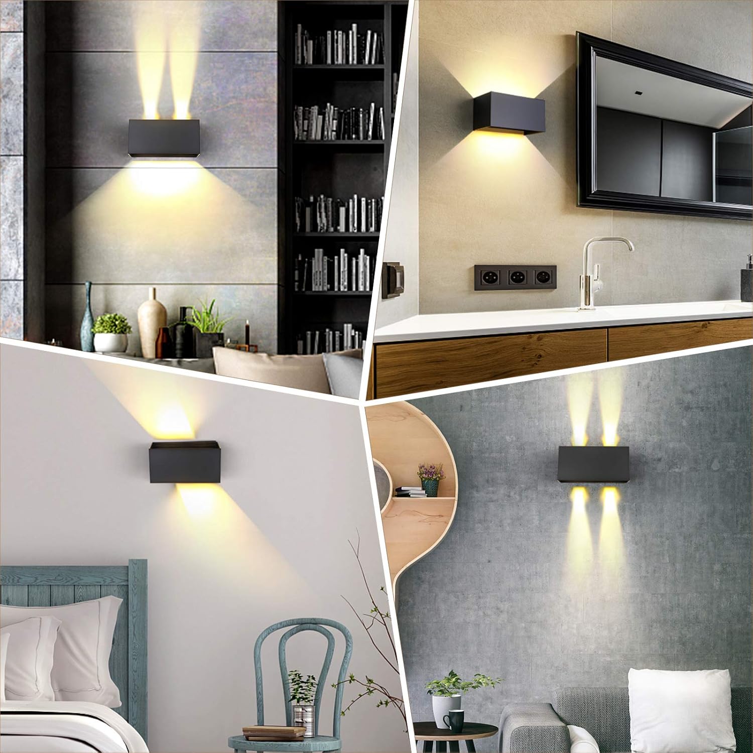 Aplique de Pared LED 24W IP65