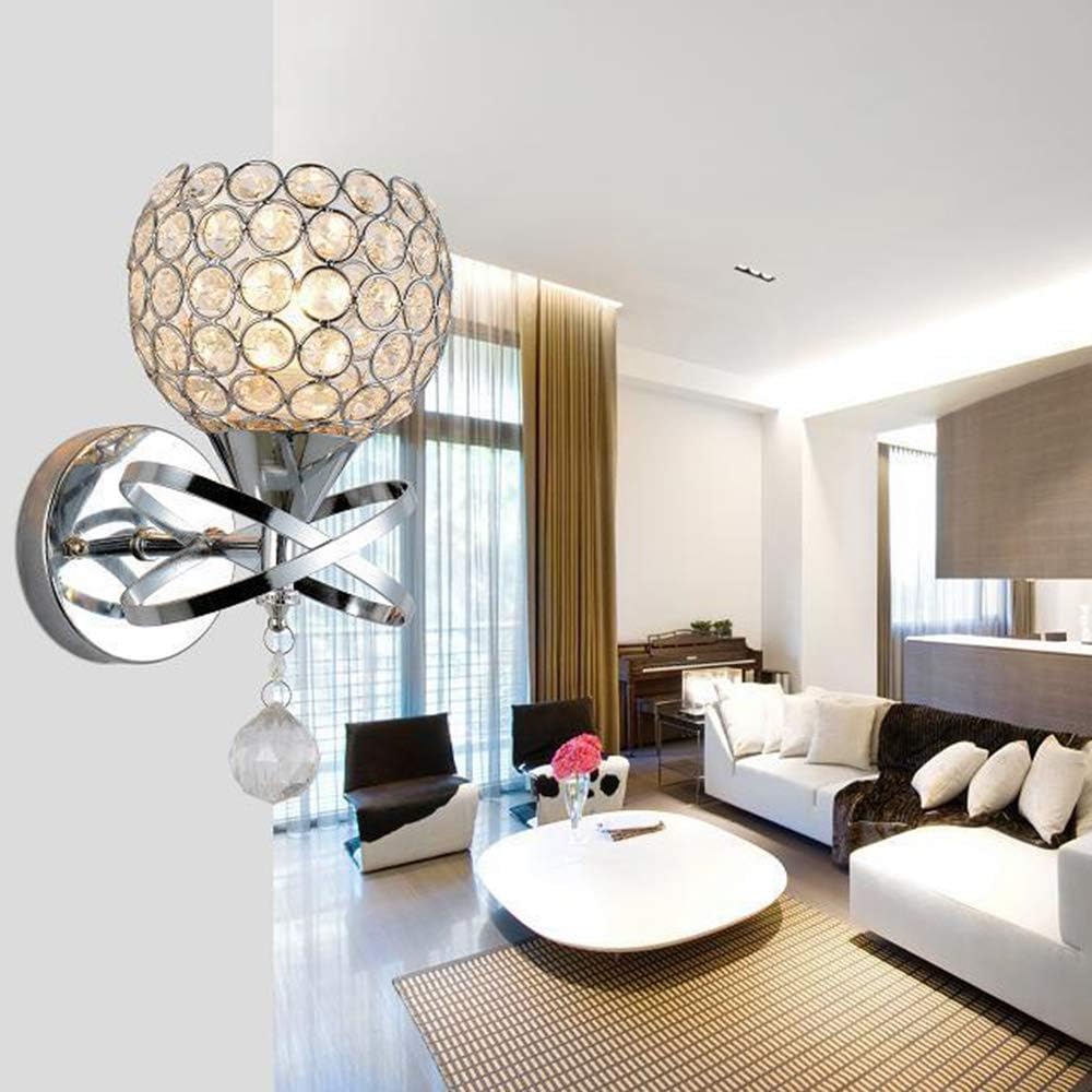 Luz de pared moderna cristal