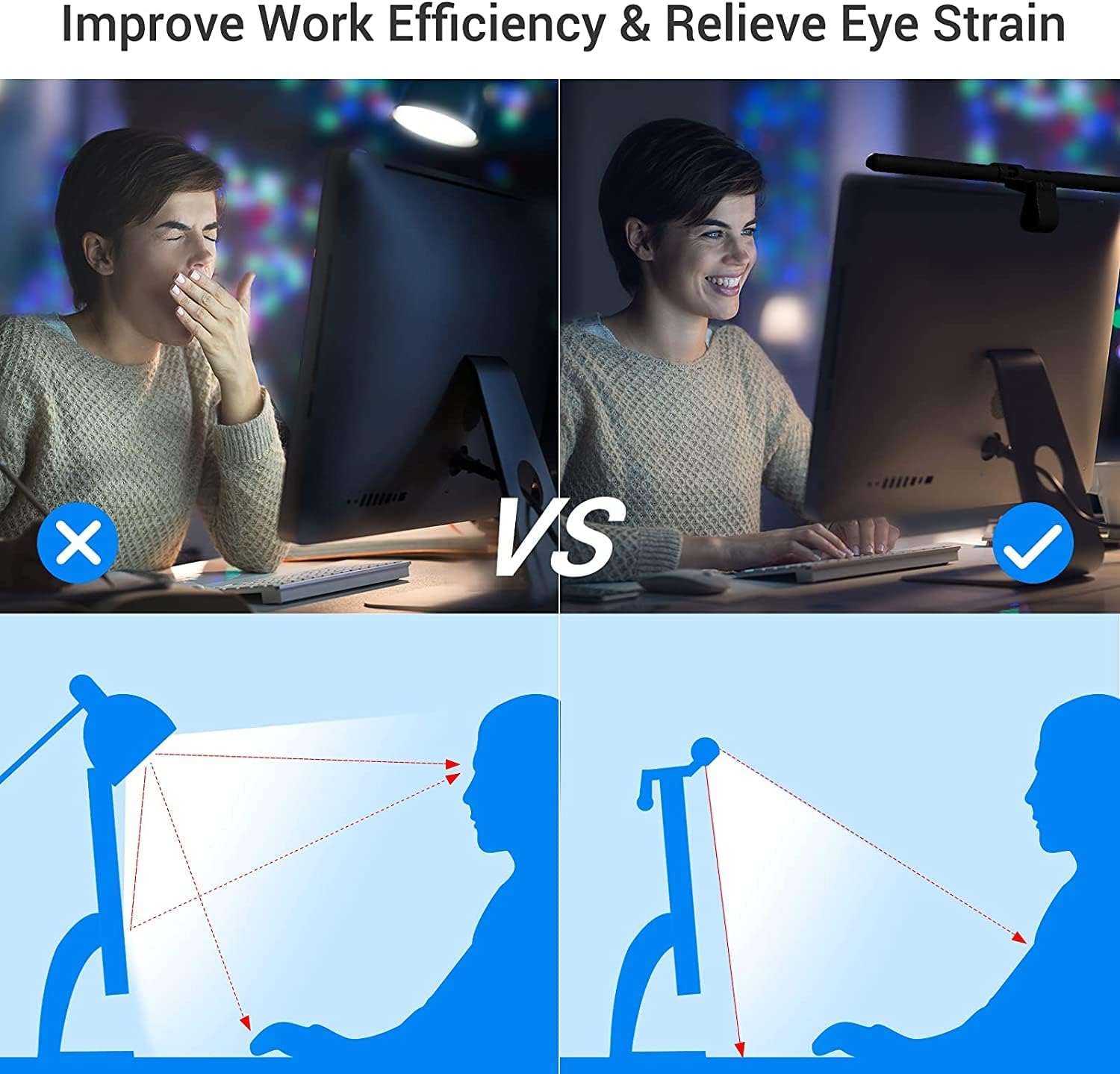 Lámpara LED Monitor 52CM