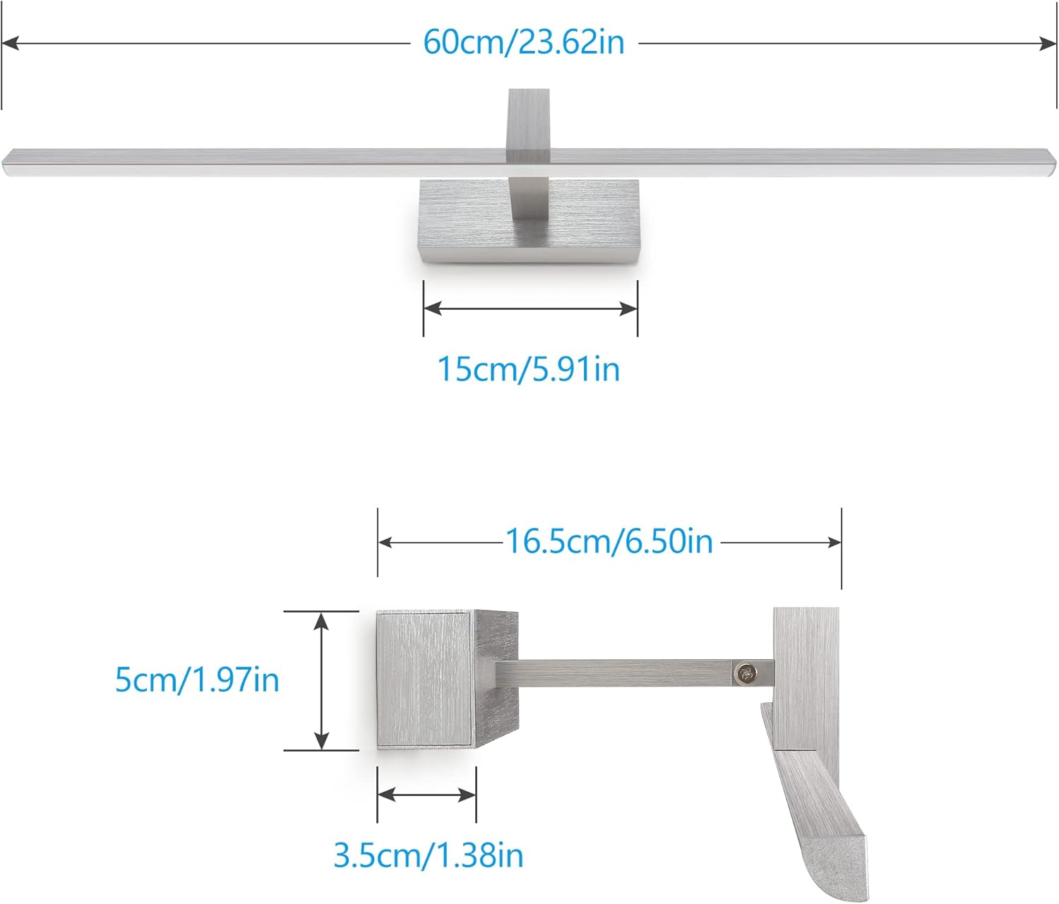 Lámpara de Pared LED 12W 60CM