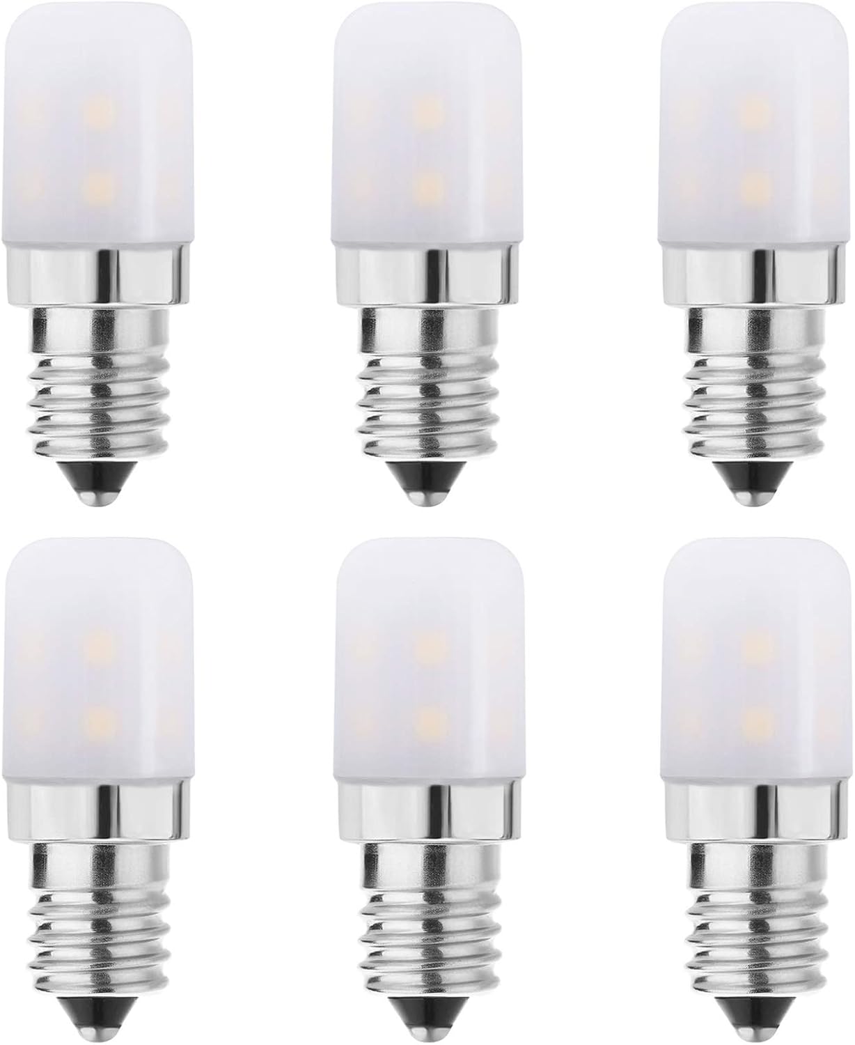 Bombilla LED E14 2W 2700K 6u.