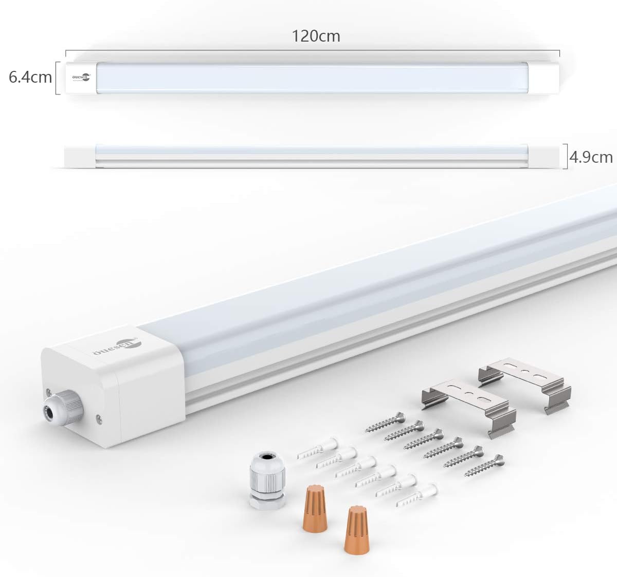 Lámpara LED 120cm 36W IP66