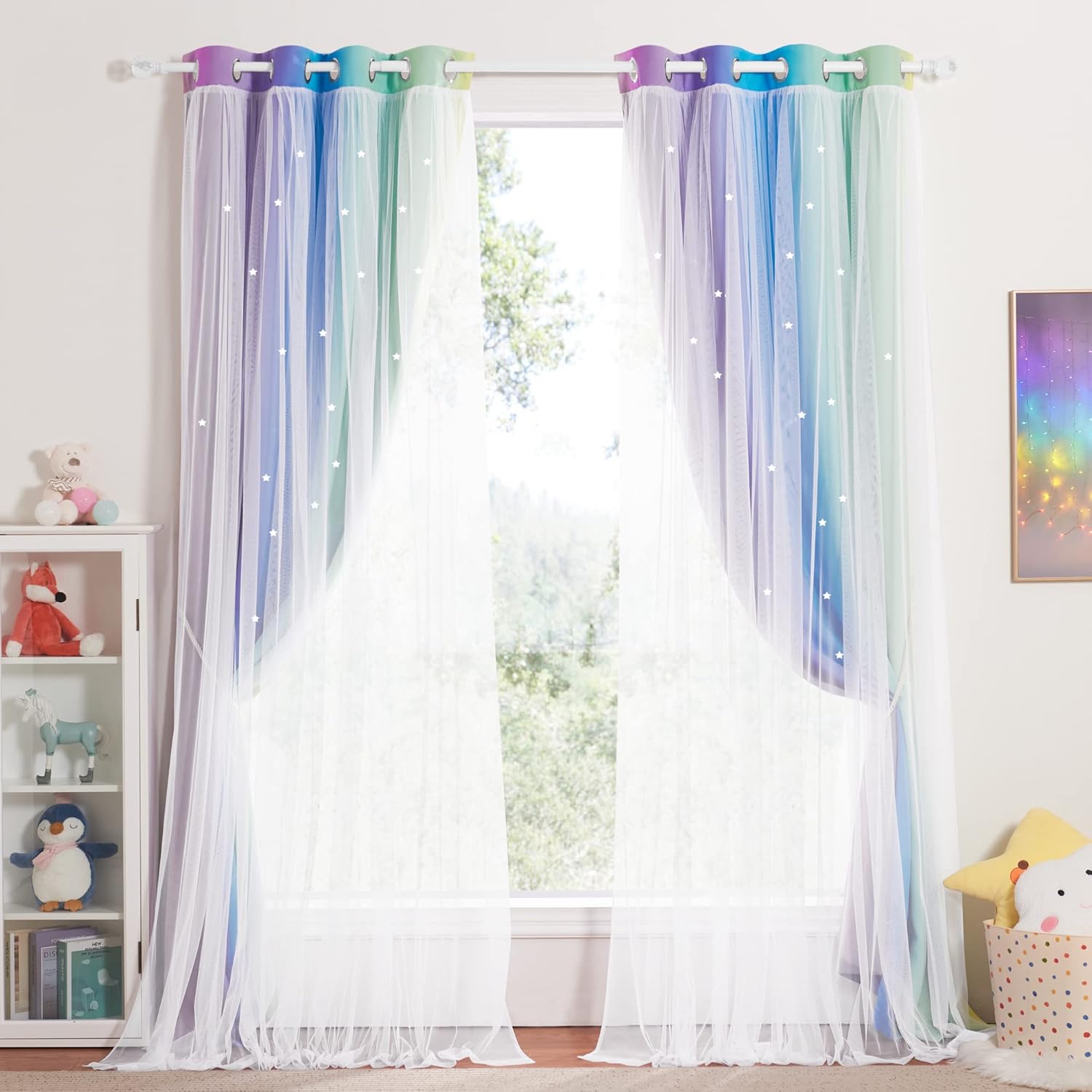 Cortinas Infantiles Estrellas