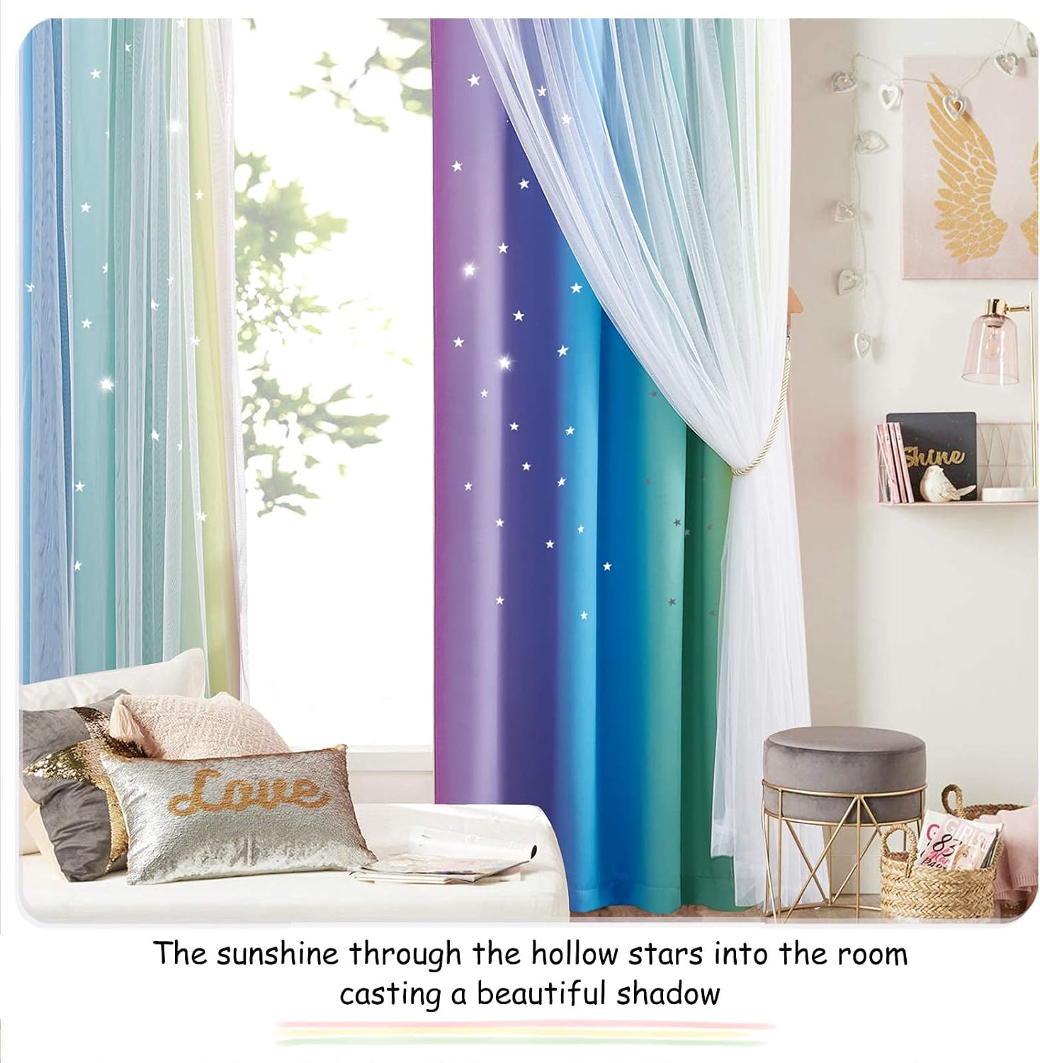 Cortinas Infantiles Estrellas