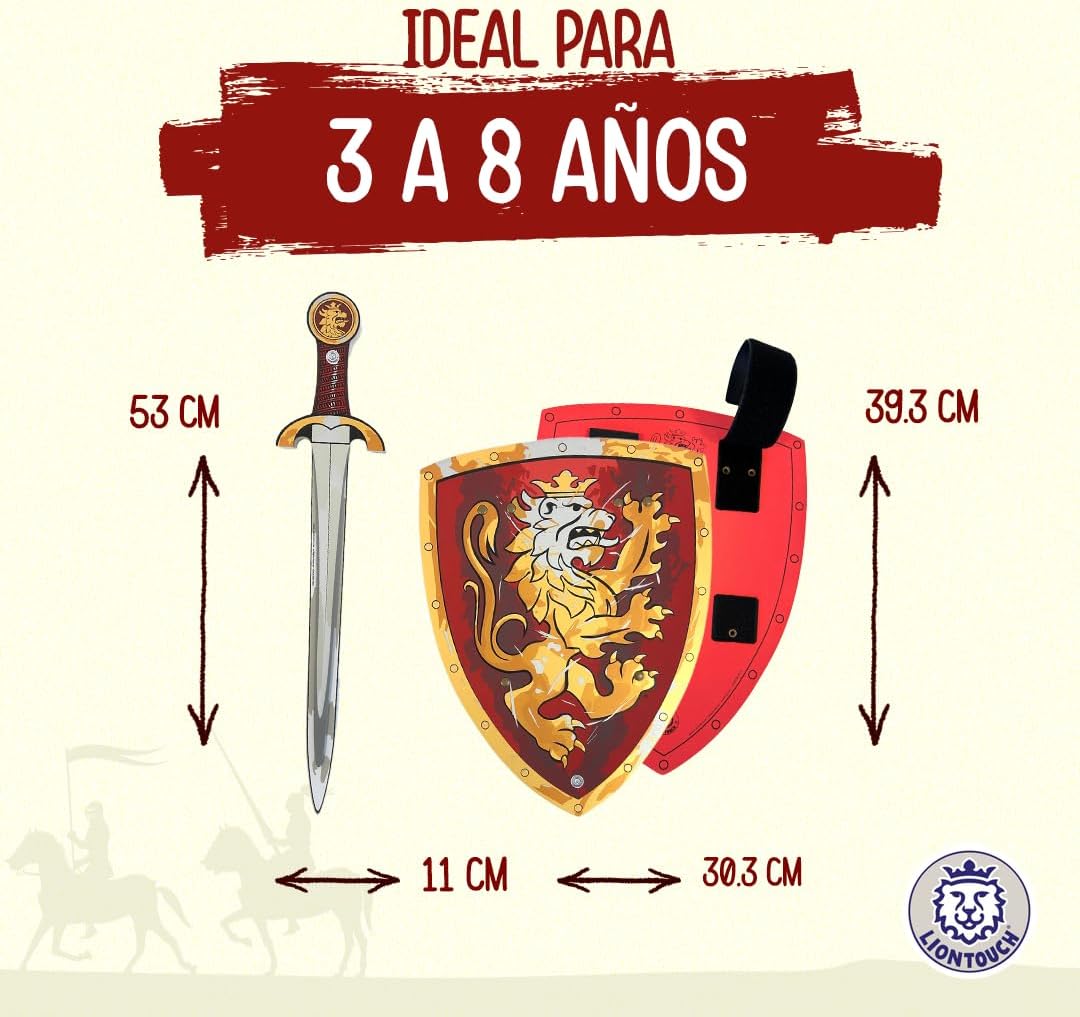 Espada y escudo Noble Caballero