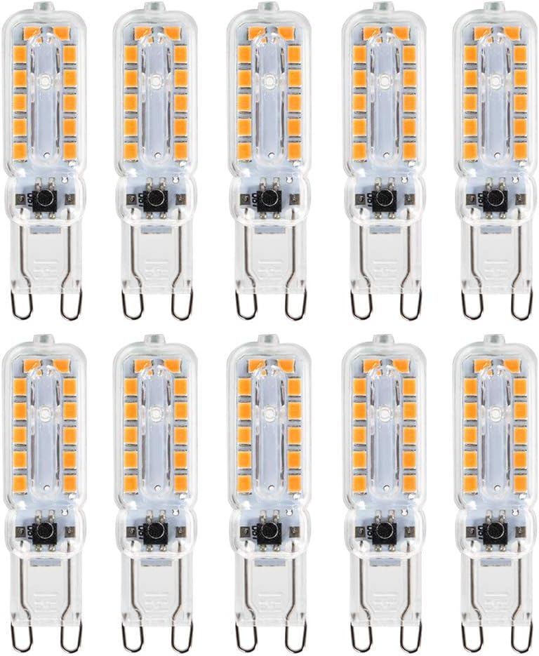 Bombilla LED G9 5W 40W 10pzs