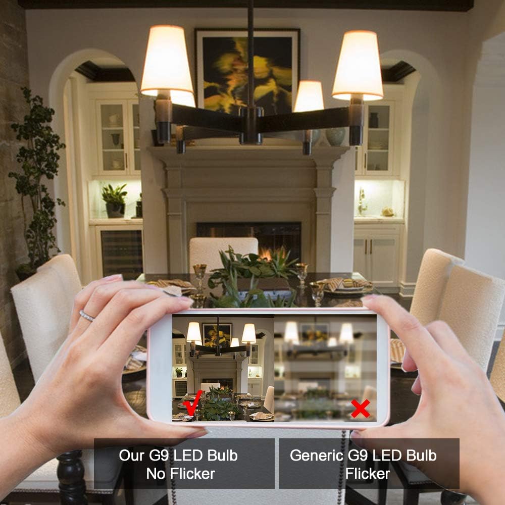 Bombilla LED G9 5W 40W 10pzs