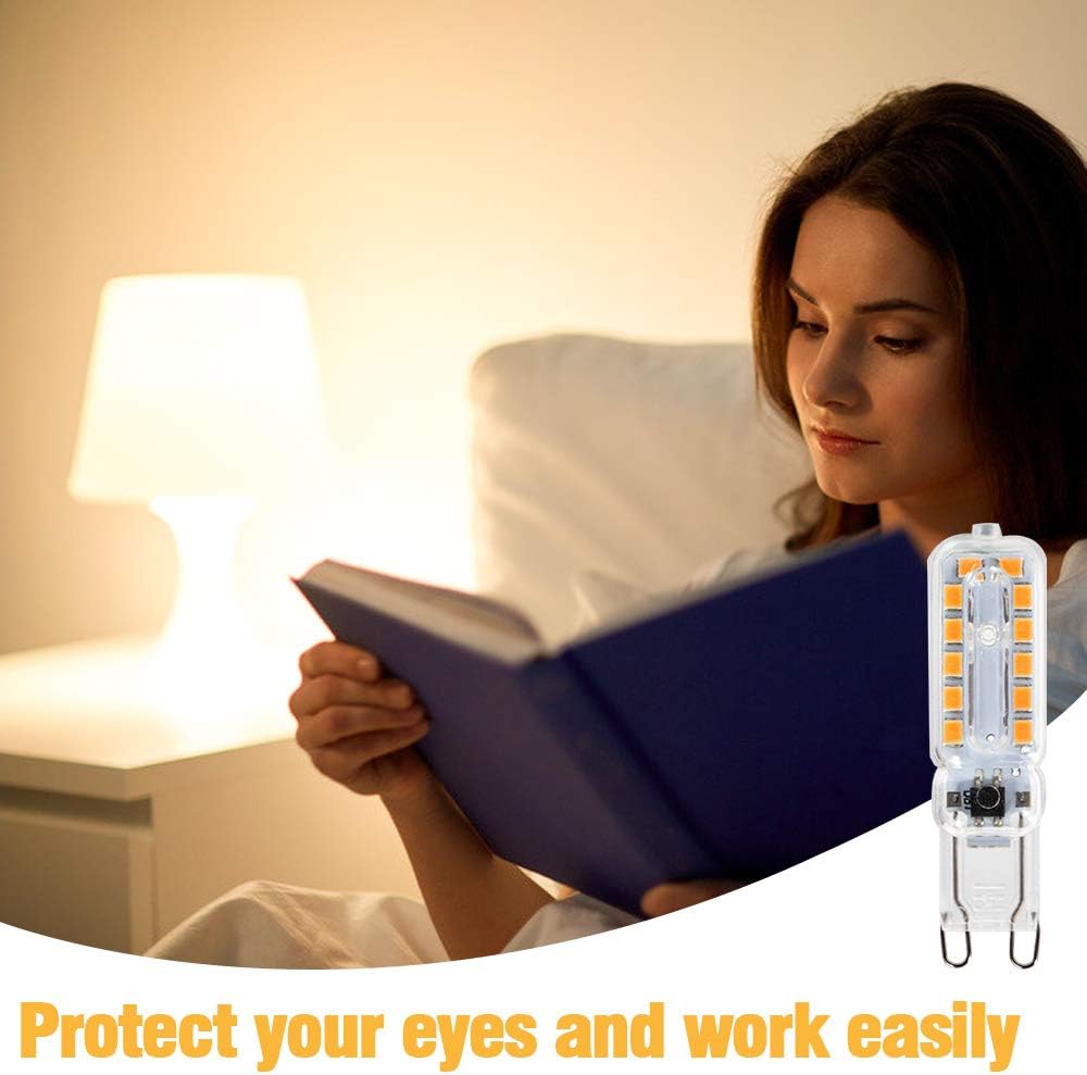 Bombilla LED G9 5W 40W 10pzs
