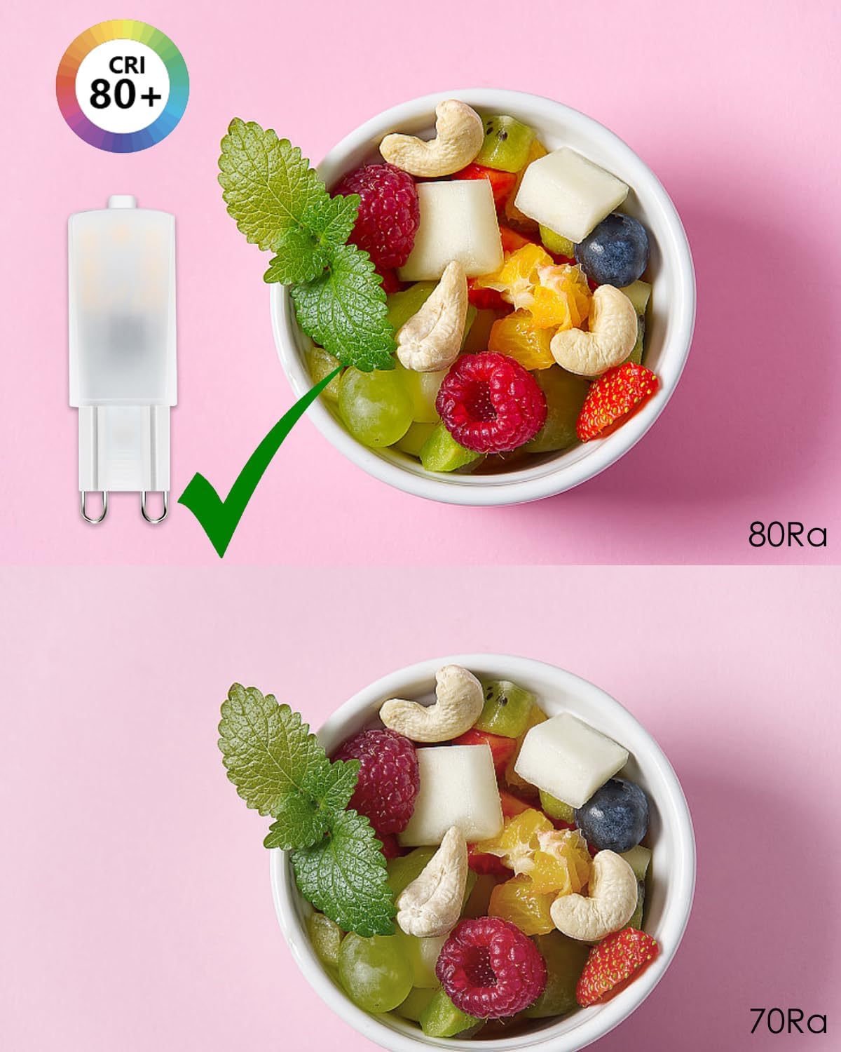Bombilla LED G9 2,5W 6000K
