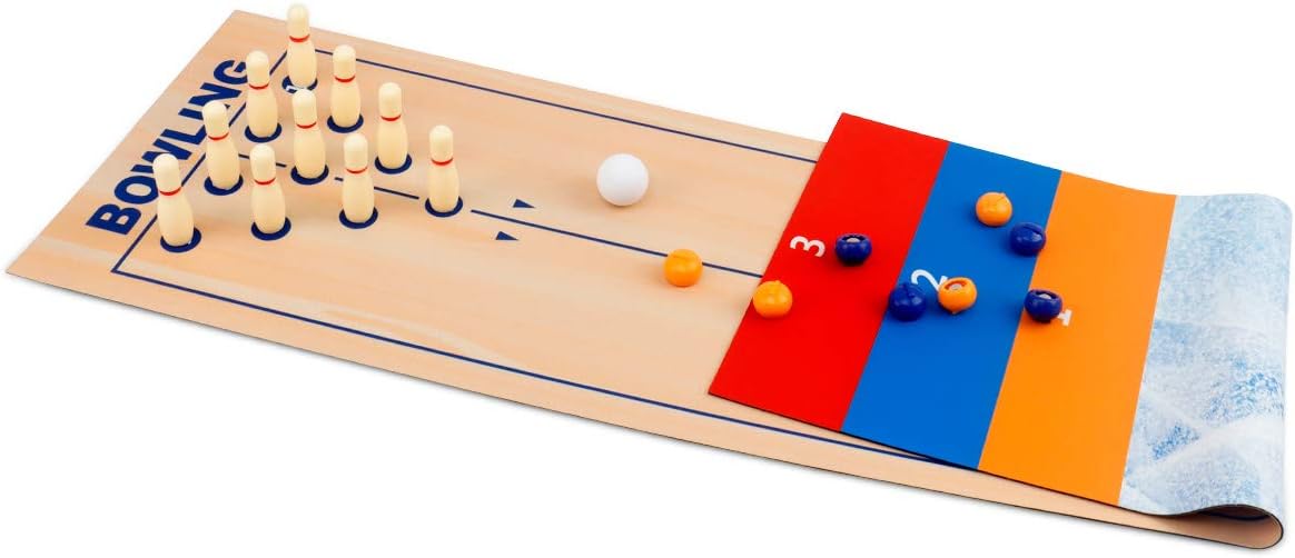 Juego 3 en 1 de Curling y Más
