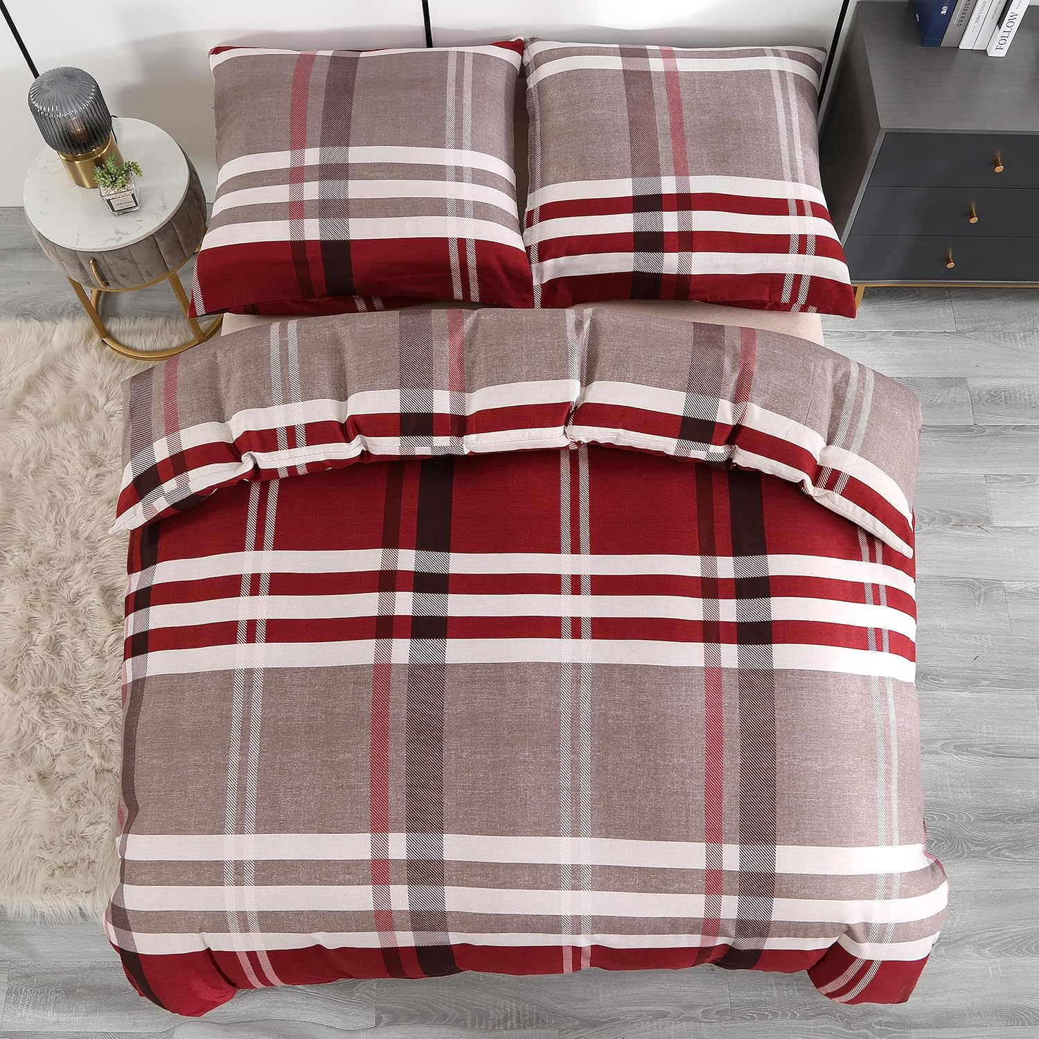 Juego de cama Homaxy 4 piezas