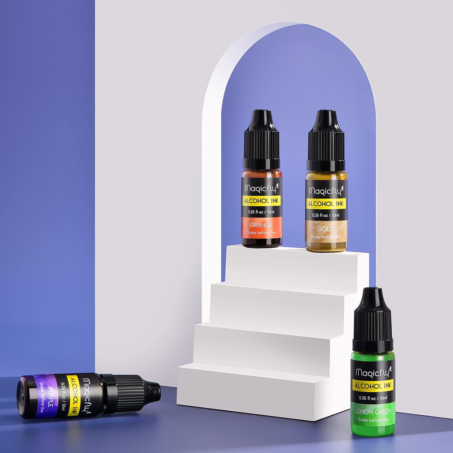 Tintas de Alcohol Magicfly 24x10ml