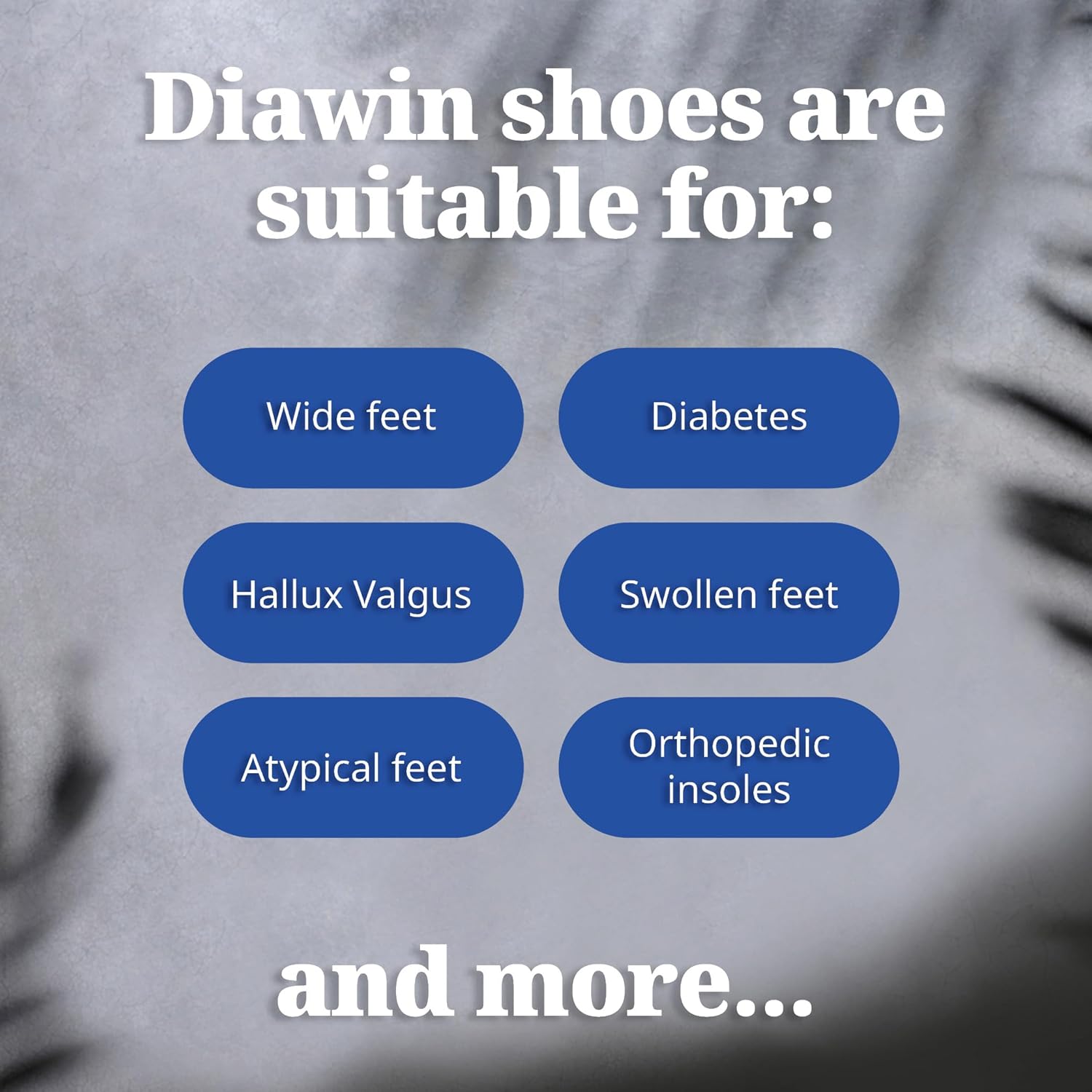 Zapatos Anchos Diawin para Todos