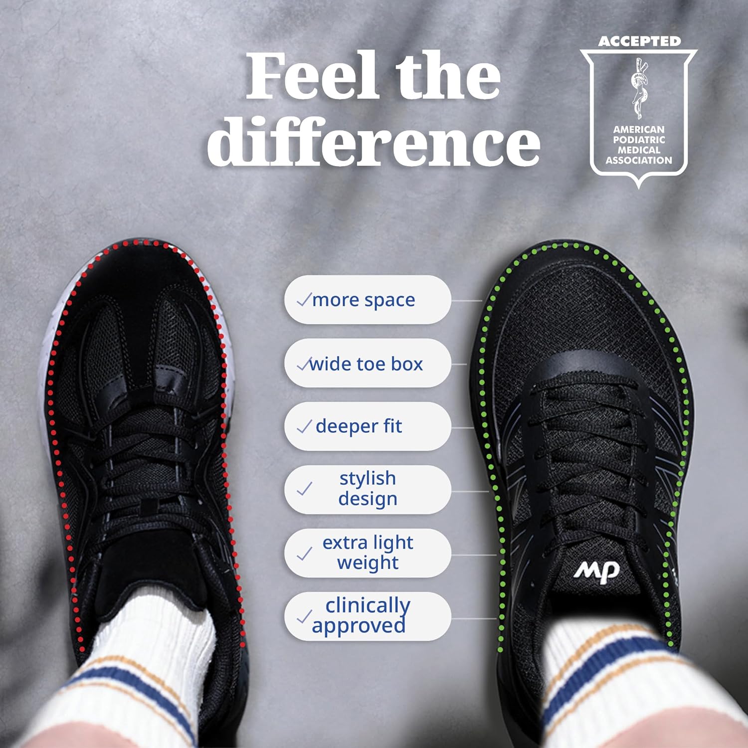 Zapatos Anchos Diawin para Todos