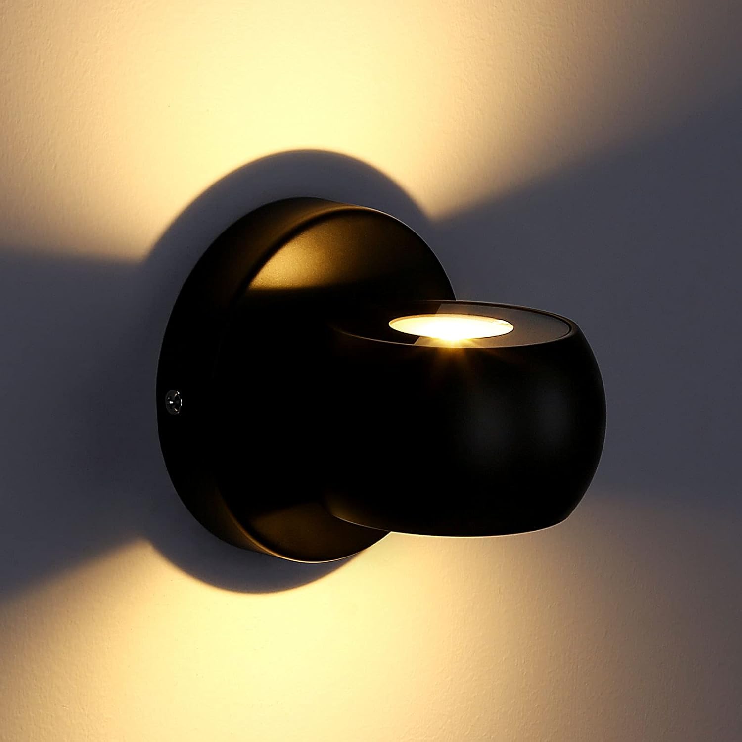 Lámpara de Pared LED 10W Negra