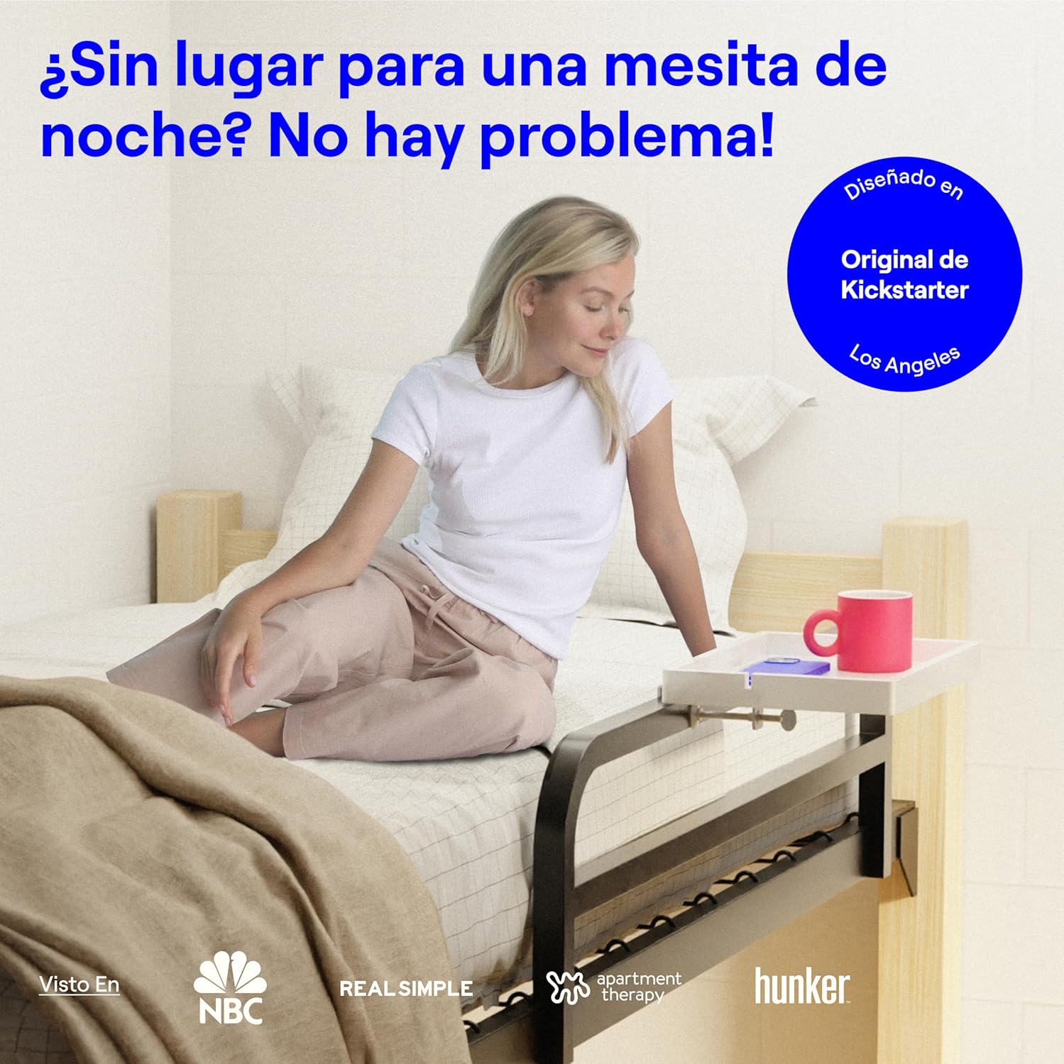Estante BedShelfie Flexfit Blanco