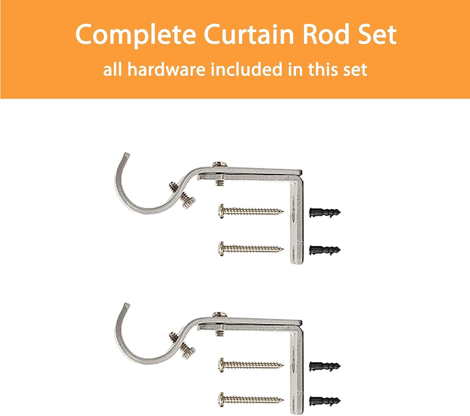 Barra cortina extensible 76-369cm