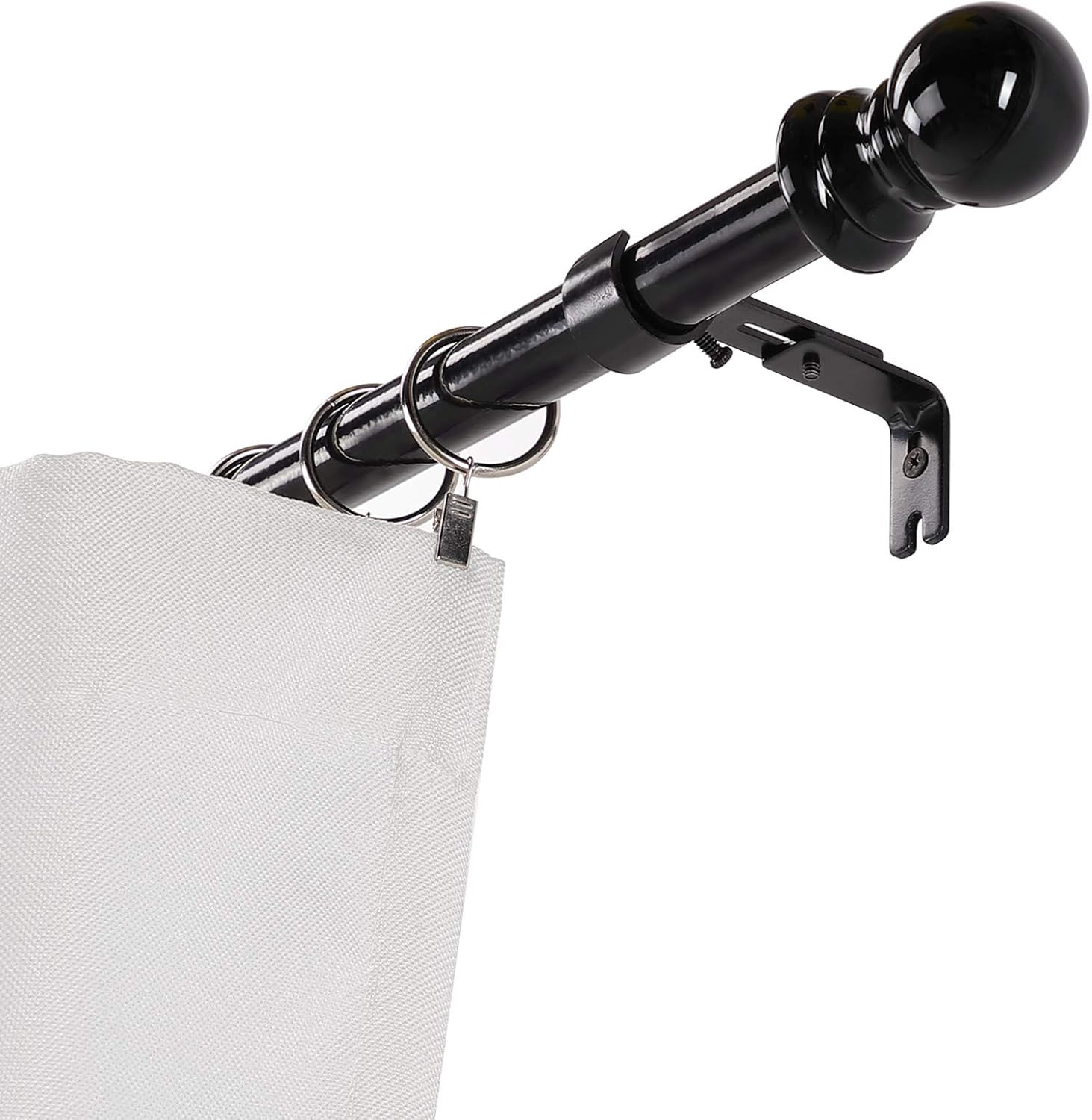 Barra cortina extensible 76-369cm